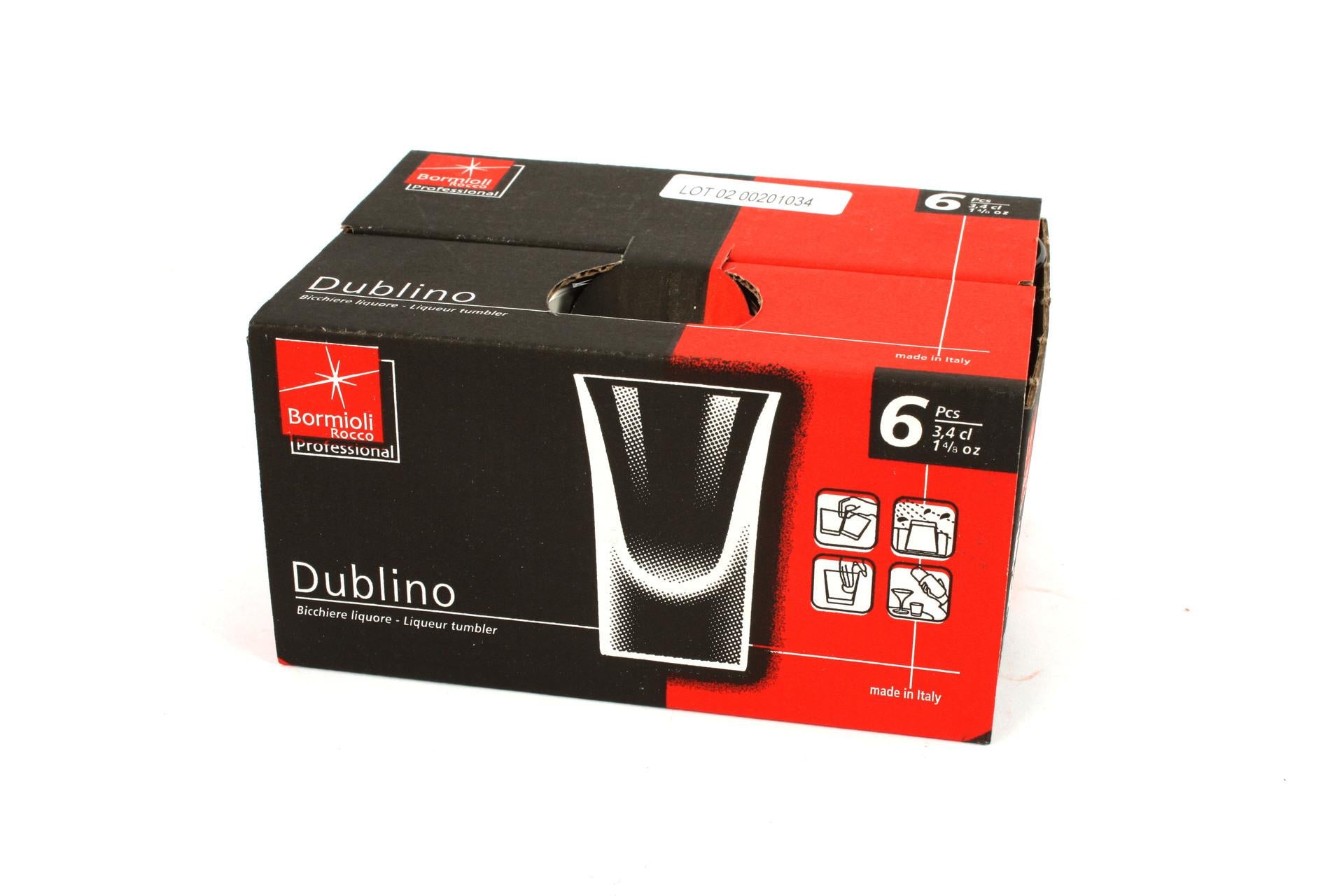 Bormioli Rocco Dublino Bicchiere Liquore 3.4 cl - Bicchieri Bar per Shottino o Liquori - Set 6 Pz 3