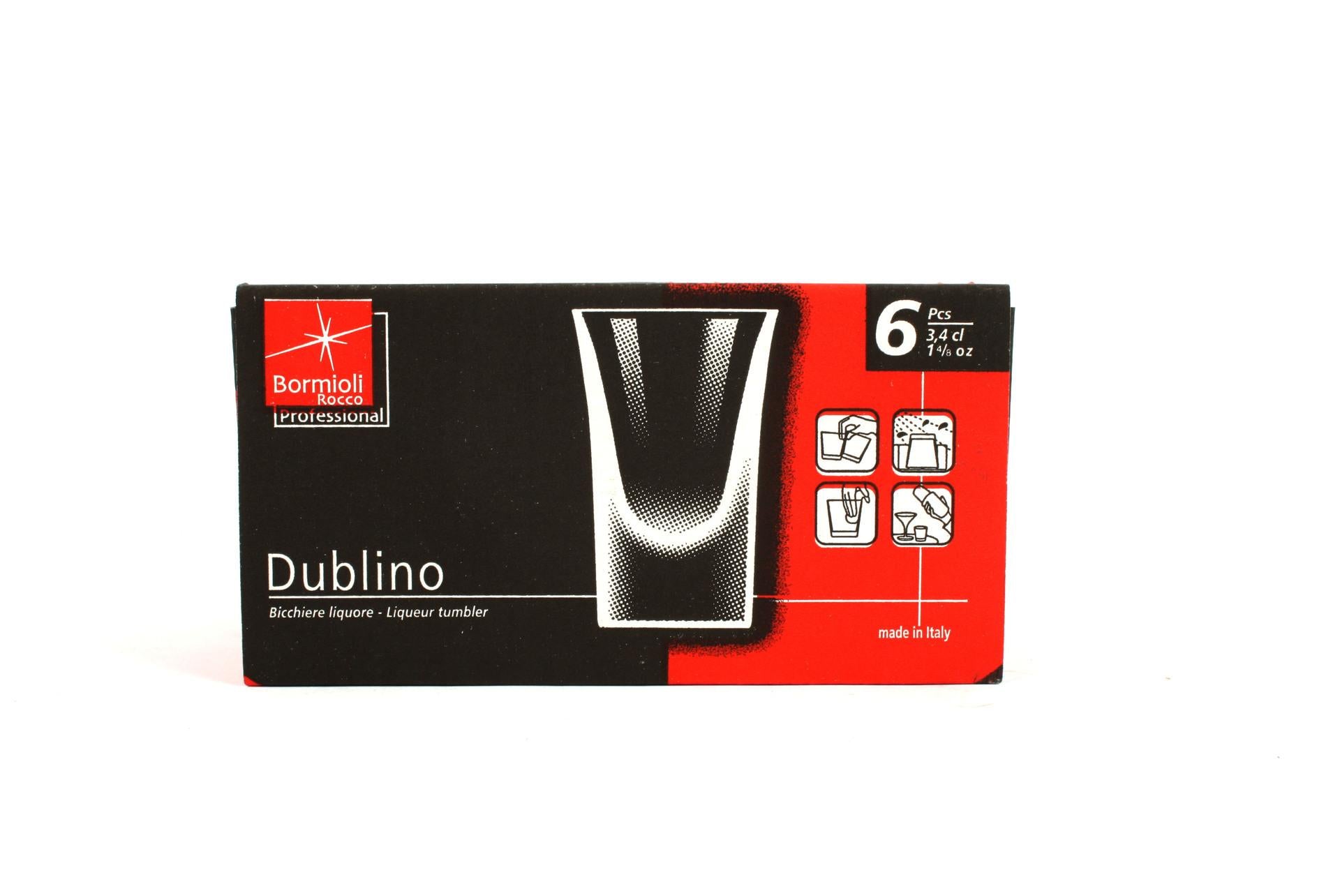 Bormioli Rocco Dublino Bicchiere Liquore 3.4 cl - Bicchieri Bar per Shottino o Liquori - Set 6 Pz 7