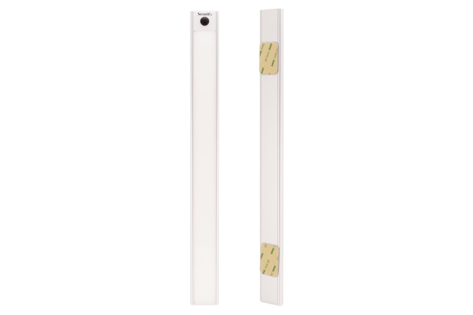 Securit Berlin Lampada per Ombrellone Regolabile - 40 x 4 cm In Plastica e Metallo, Ricaricabile Con Tre Impostazioni di Luce
