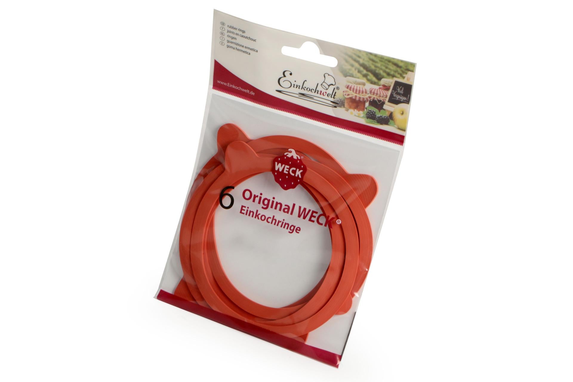 Dosen-Zentrale Zuchner Set 6 Guarnizioni Ø60 mm In Blister - Accessori Per Barattoli Weck - Set 6 Pz