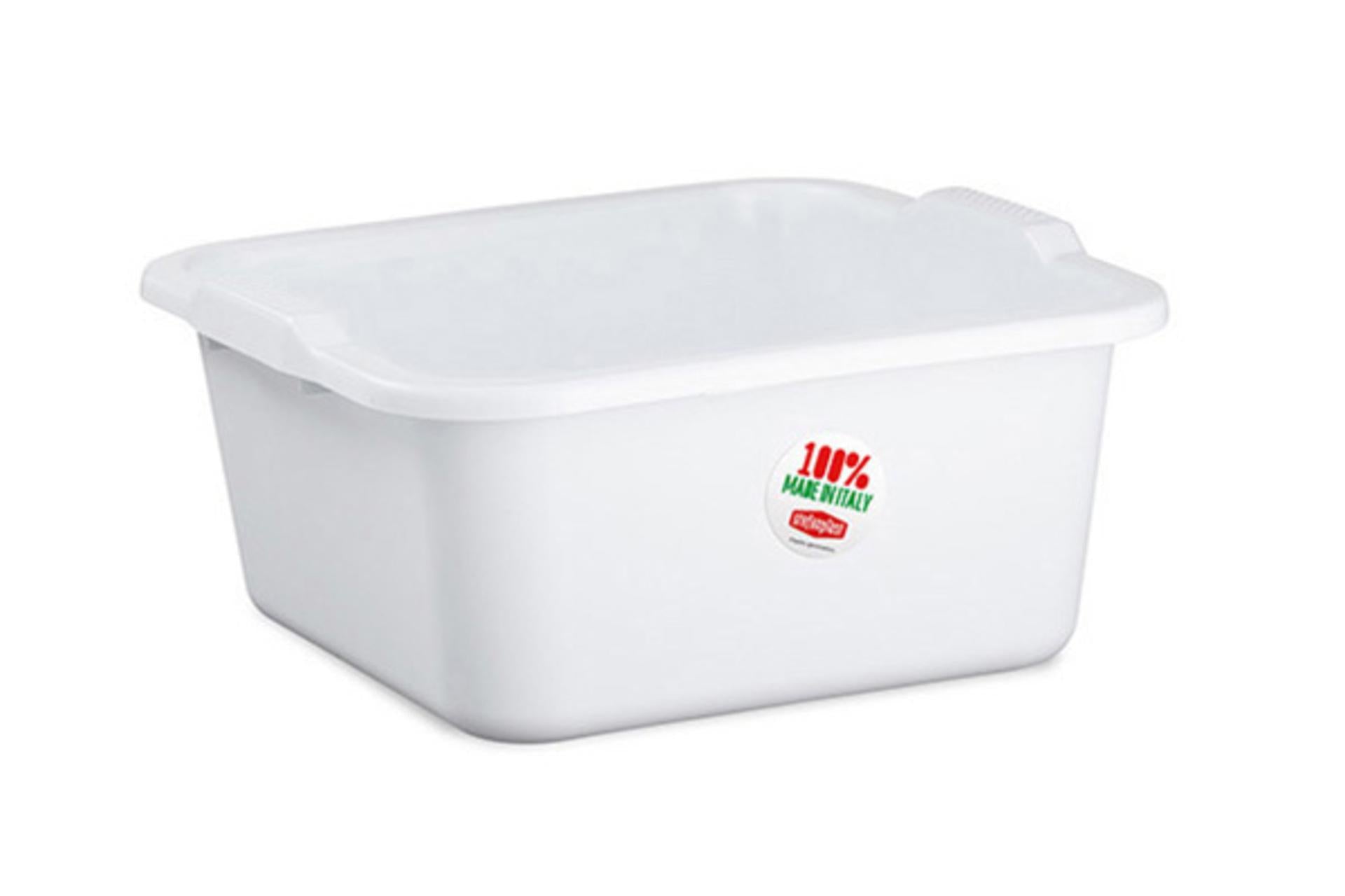 Stefanplast Linea 2 Bacinella Quadra Bianca - 38 cm