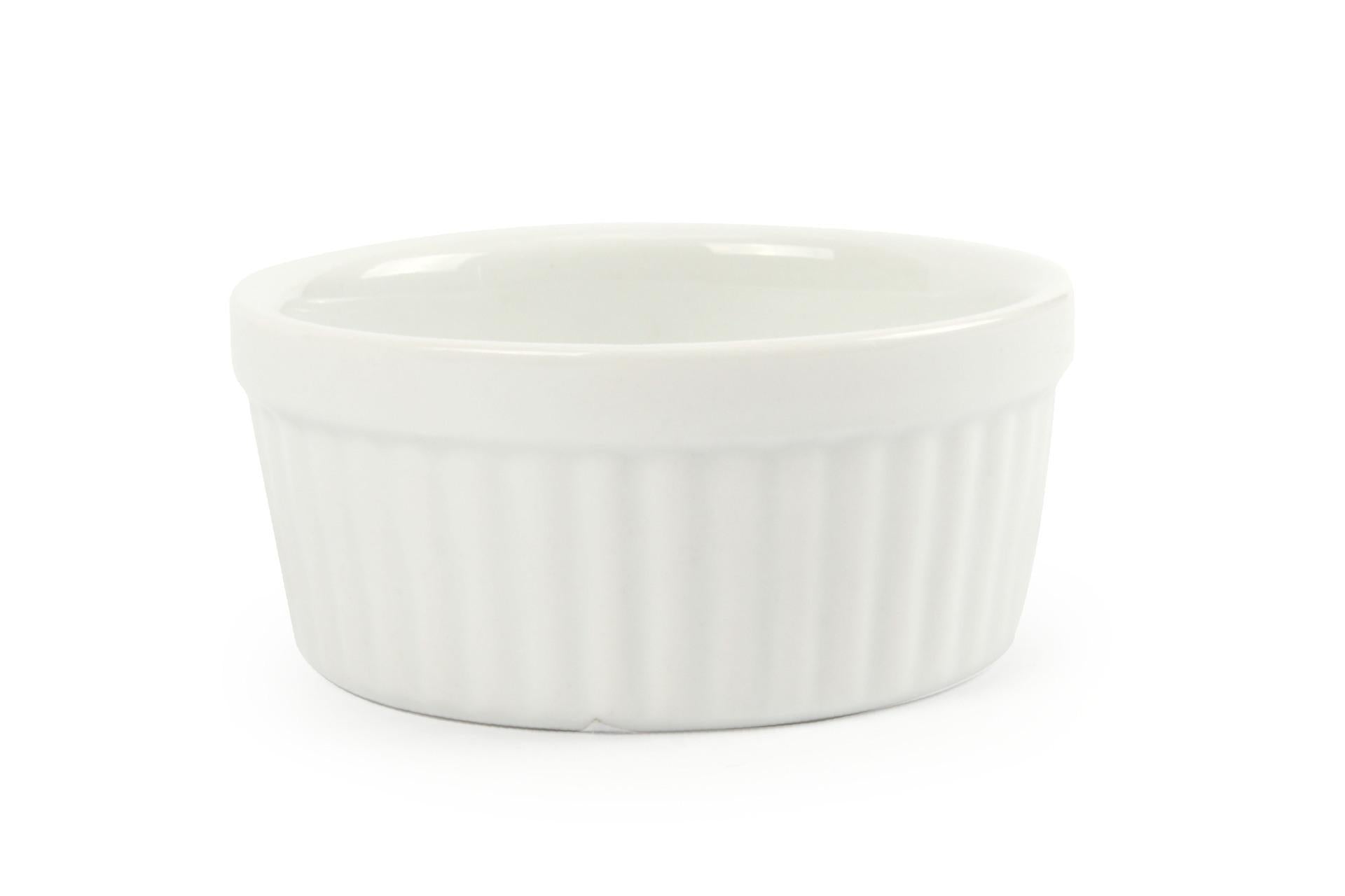 Import Tavola Professional JustWhite Ramequin Bianco Ø9 cm - H.4.2 cm - Set 6 Pz