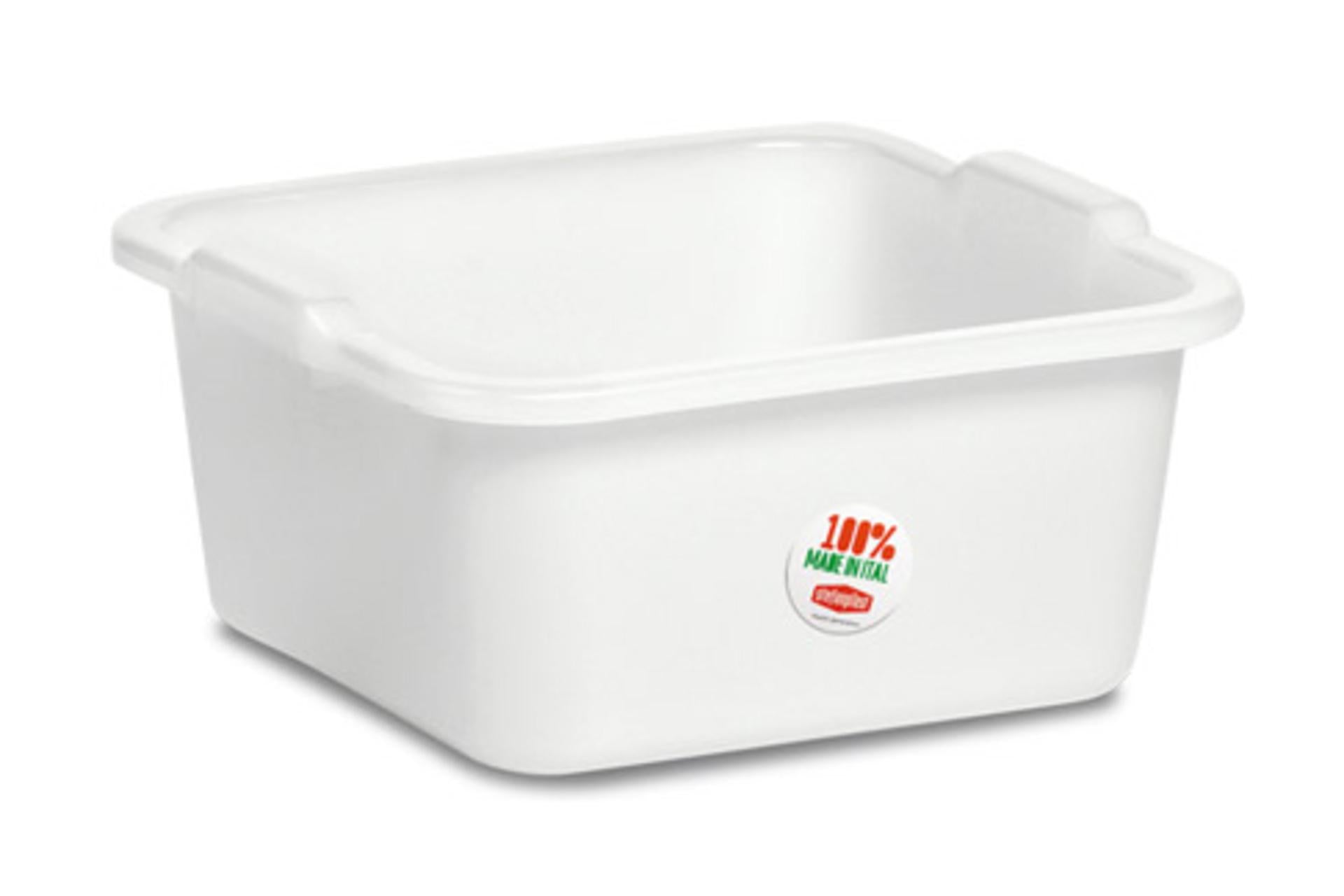 Stefanplast Linea 2 Bacinella Quadra Bianca 30 cm