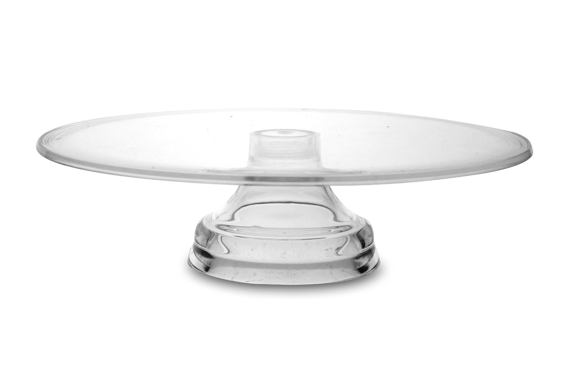 Ilsa Crystal Alzata per Torta Ø33 cm - H.9 cm In Policarbonato Trasparente