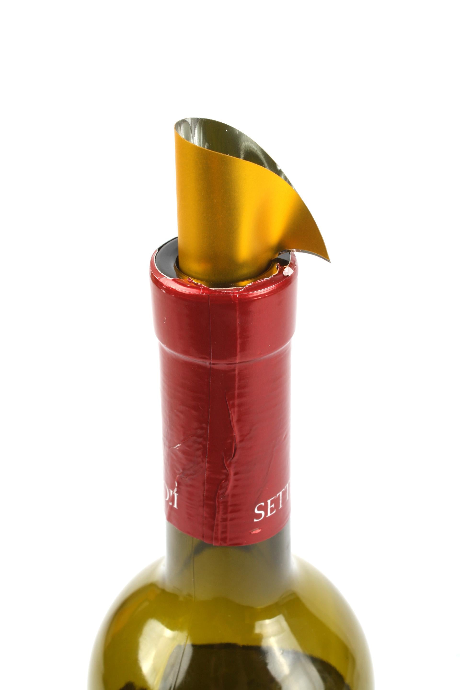 Pulltex Salvagoccia Versatore Vino 3 Pezzi In PVC - Linea Originale e Funzionale - Set 24 Pz