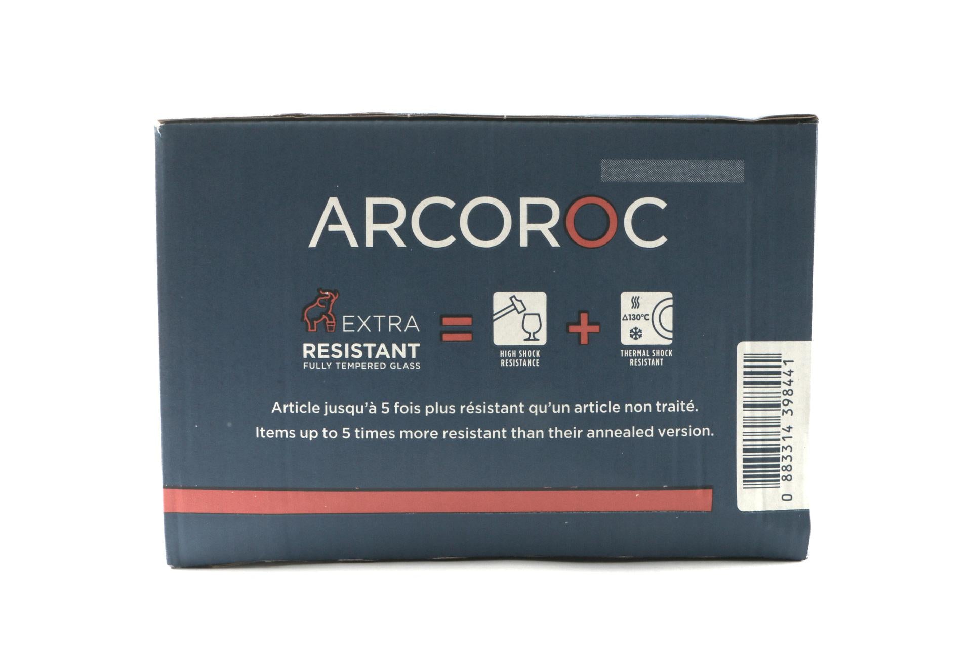 Arcoroc Granity New Bicchiere 35 cl - H.122 mm Ø85 mm In Vetro Temperato - Set 6 Pz 6