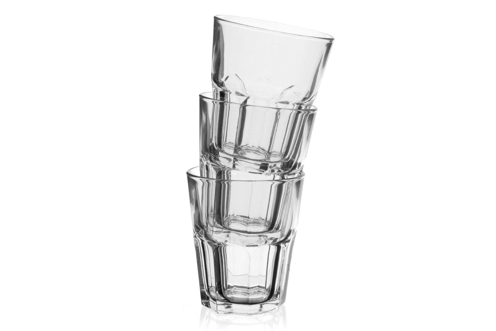 Arcoroc Granity Bicchiere 27 cl - H 98 mm Ø 85 mm In Vetro Temperato - Set 6 Pz
