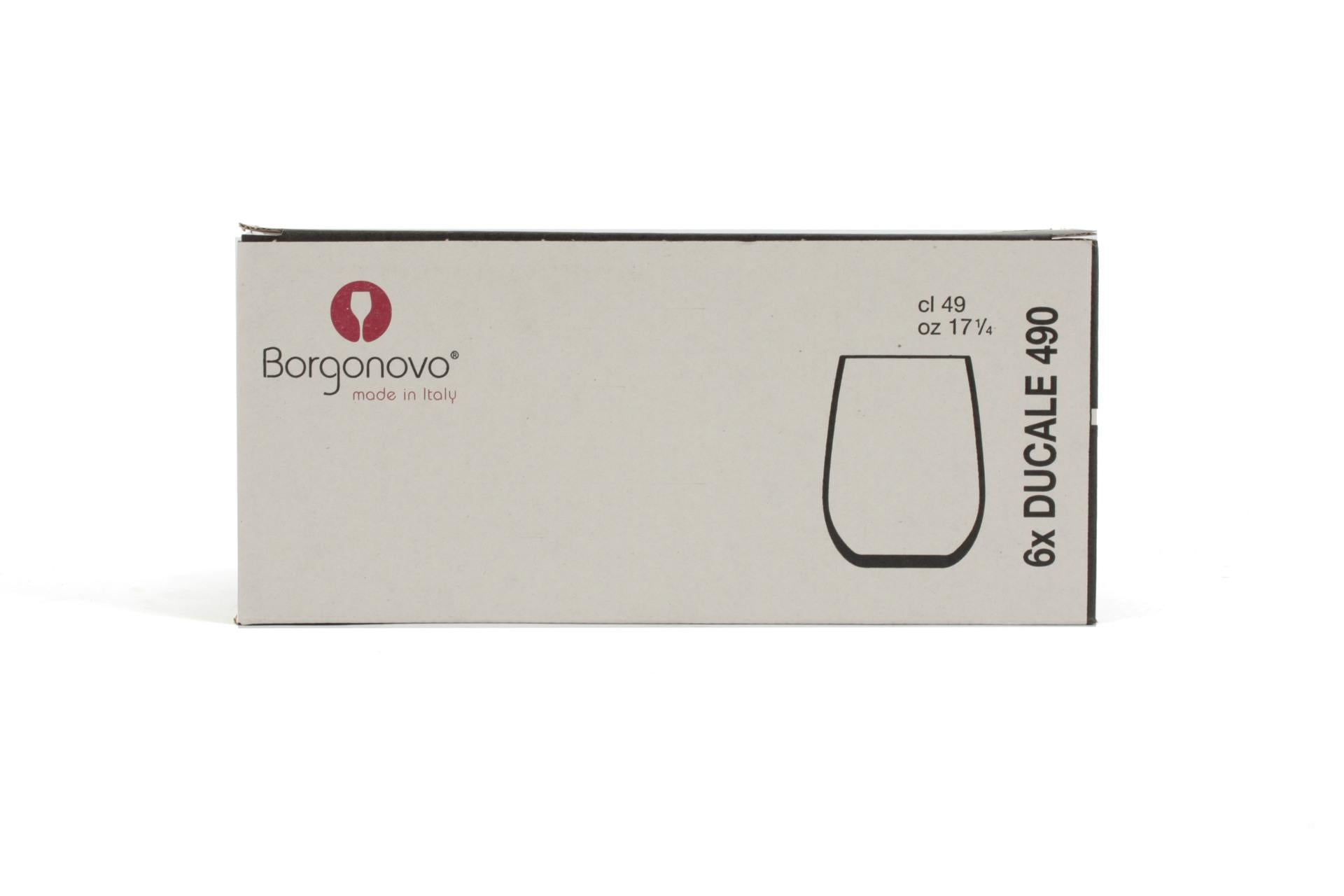 Borgonovo Ducale Set 6 Bicchieri 49 cl - Set 6 Pz 5