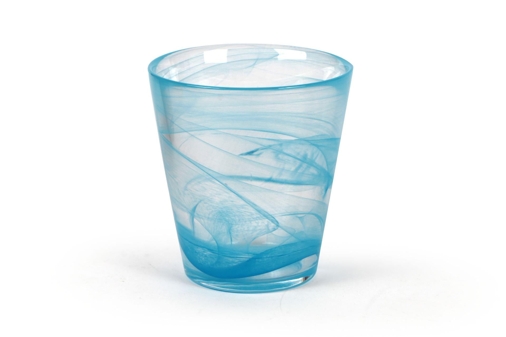 Bormioli Rocco Capri Marina Bicchiere Acqua Cl.37 In Pasta di Vetro - Set 6 Pz