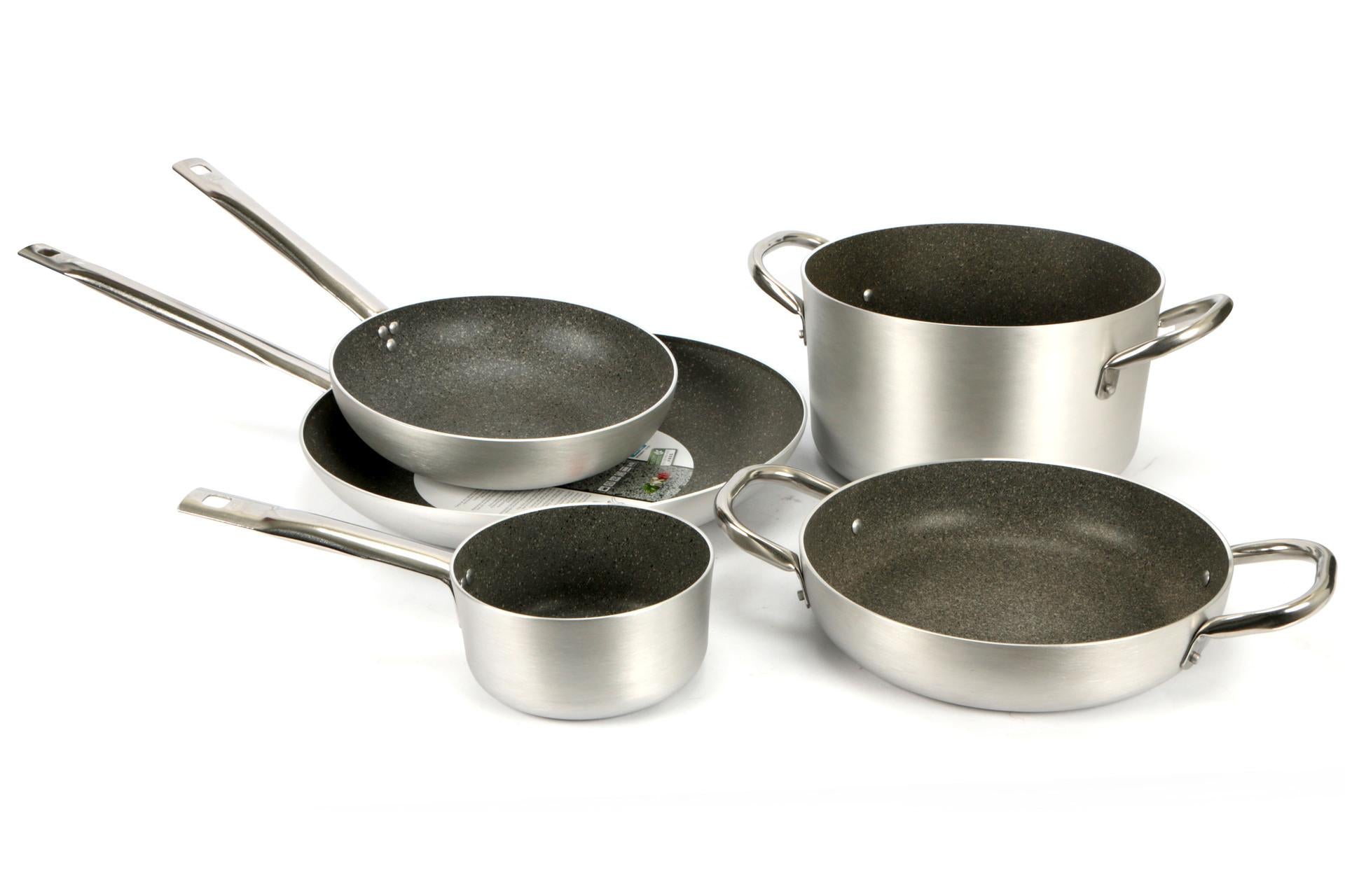 Ballarini Professionale Padella Svasata Bassa Ø24 cm - Kerastone Granite Antiaderente In Alluminio 3