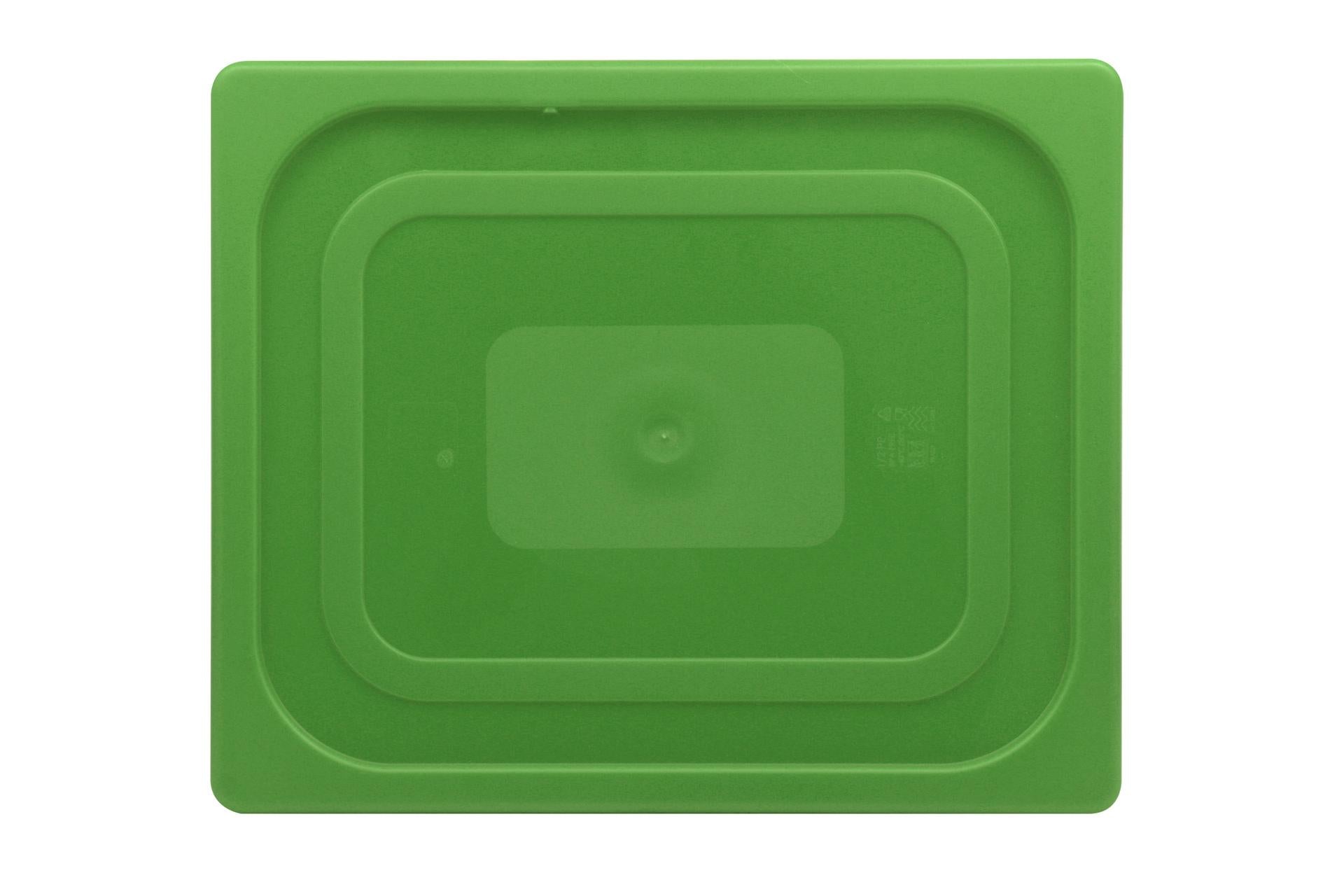 Mori2A Coperchio Gastronorm Verde In Polipropilene 1/2 - Per Bacinelle GN
