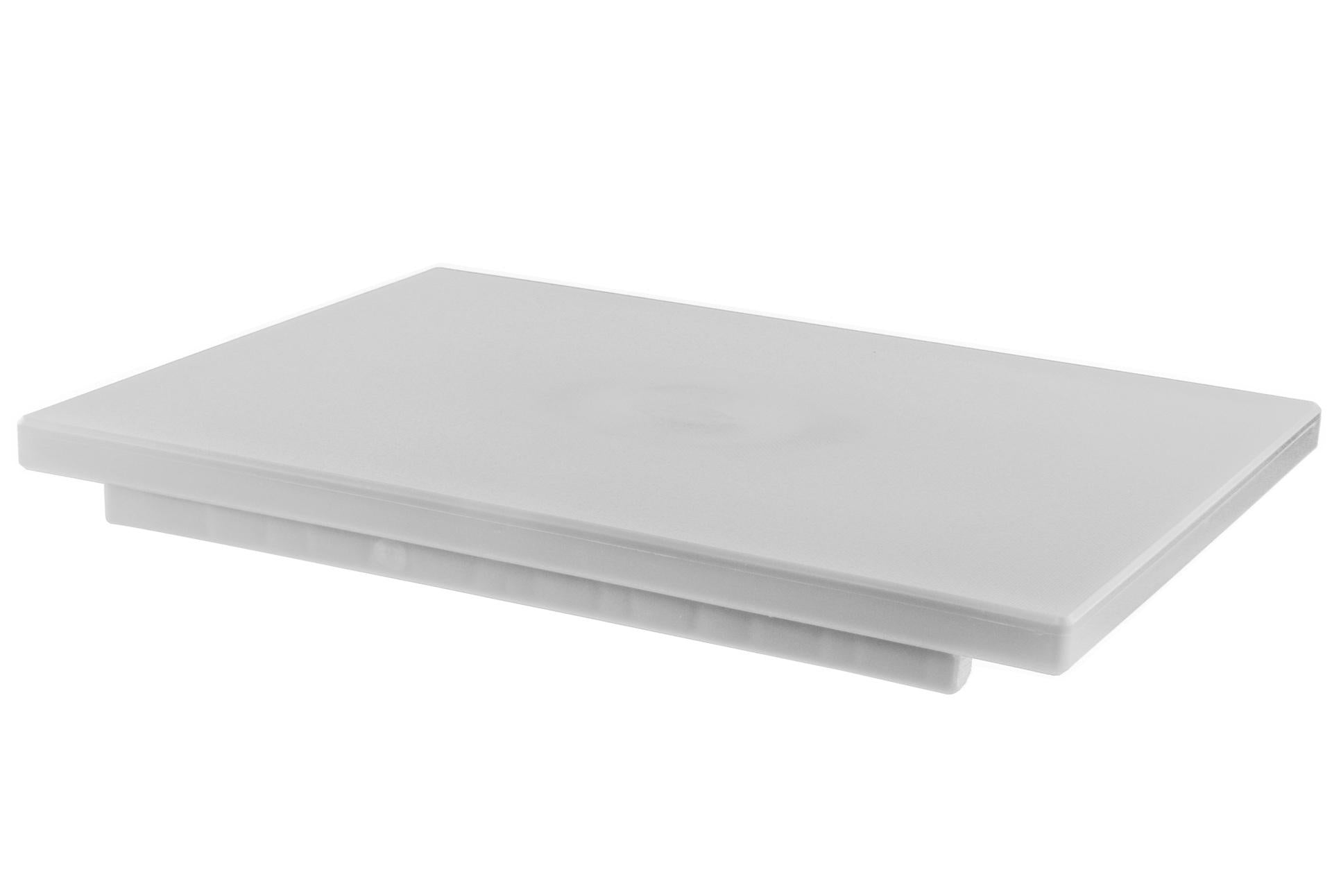 MC Di Montagner Tagliere Con Fermi In Polietilene 40x30x2 cm Bianco H.A.C.C.P
