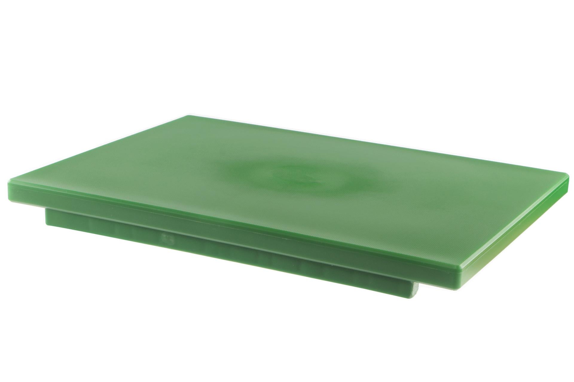 MC Di Montagner Tagliere Con Fermi In Polietilene 40x30x2 cm Verde H.A.C.C.P.