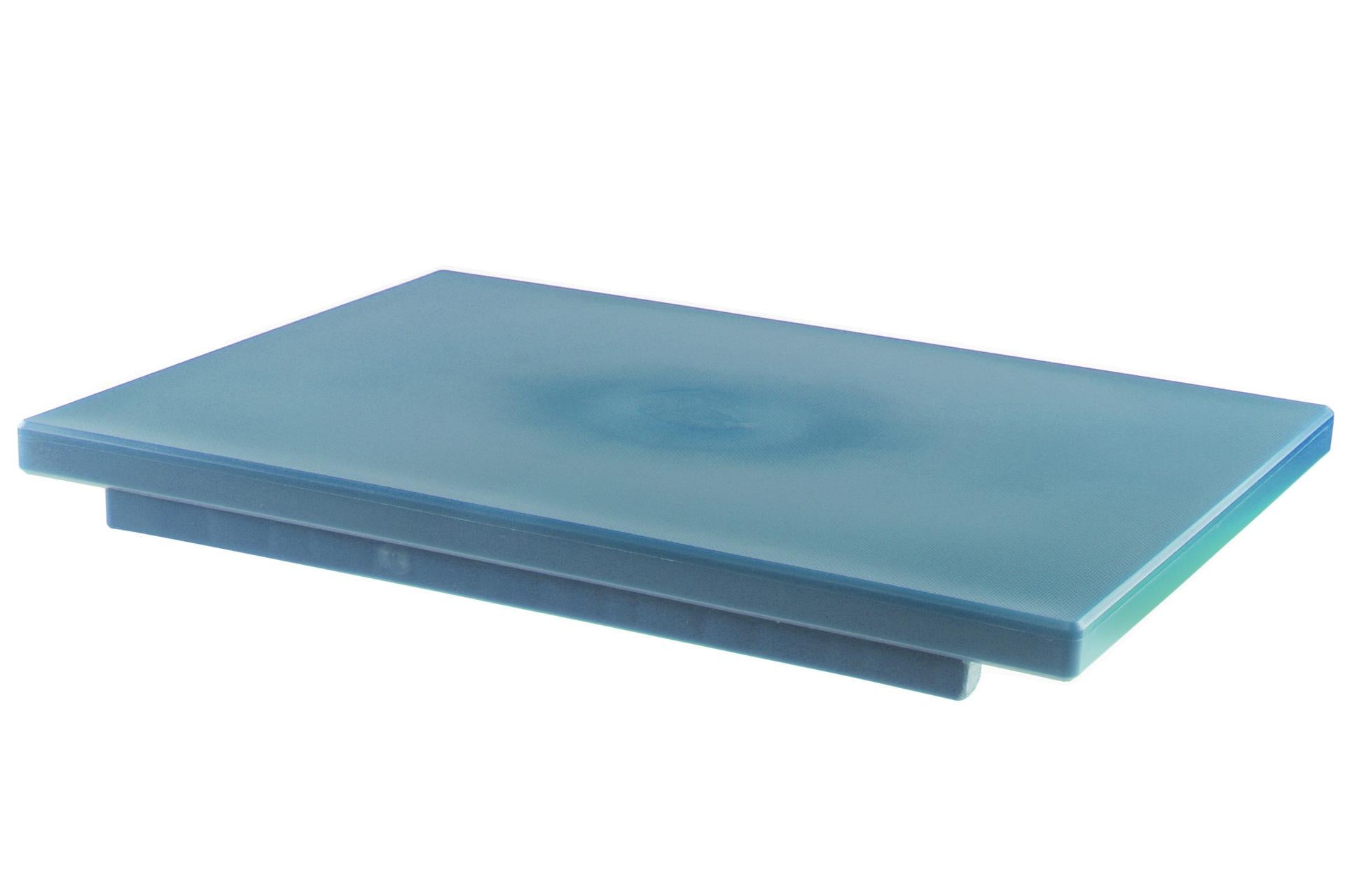 MC Di Montagner Tagliere Con Fermi In Polietilene 50x30x2 cm Blu H.A.C.C.P.
