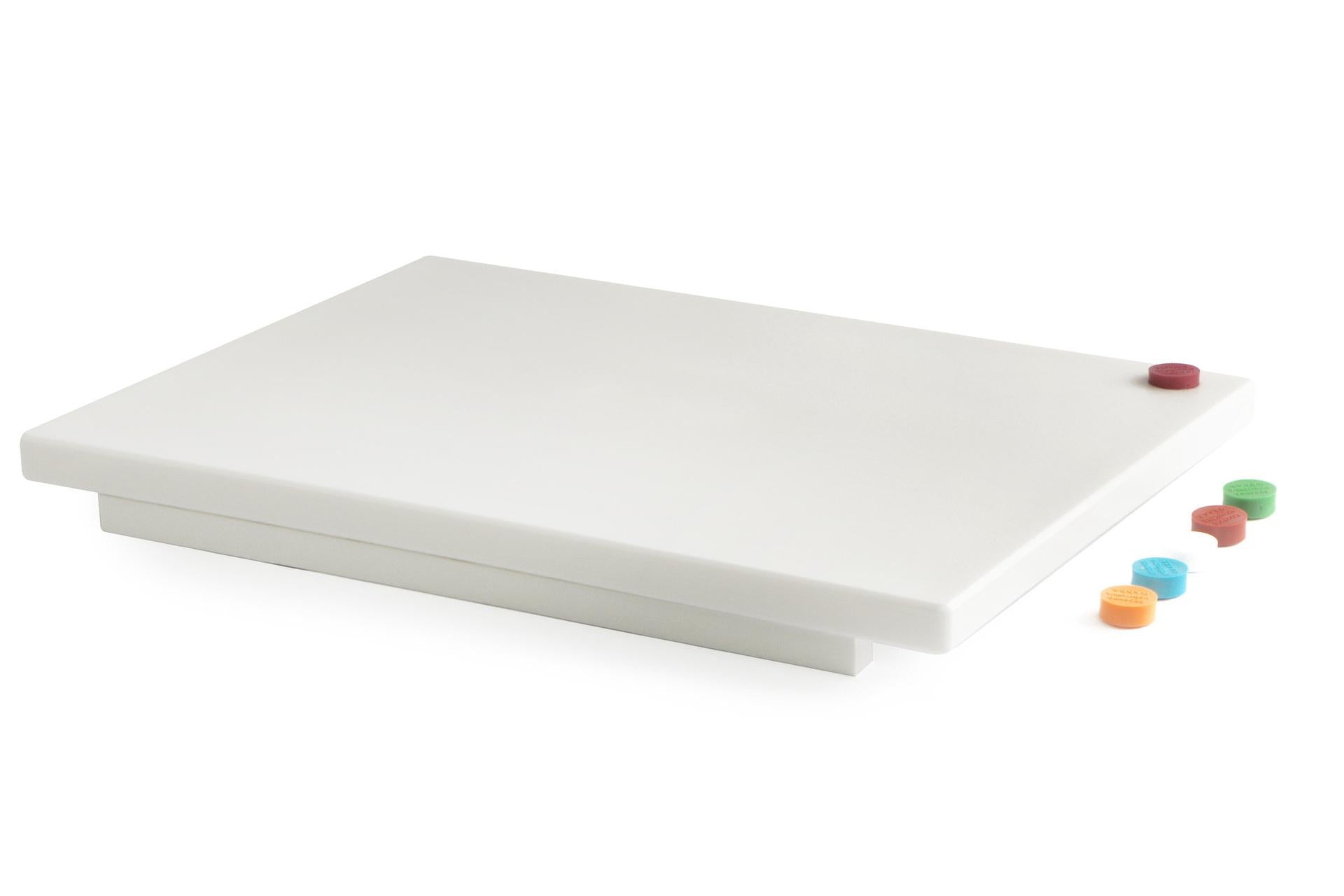 MC Di Montagner Tagliere HACCP 40x30x2 cm In Polietilene Con Fermi e Tasselli