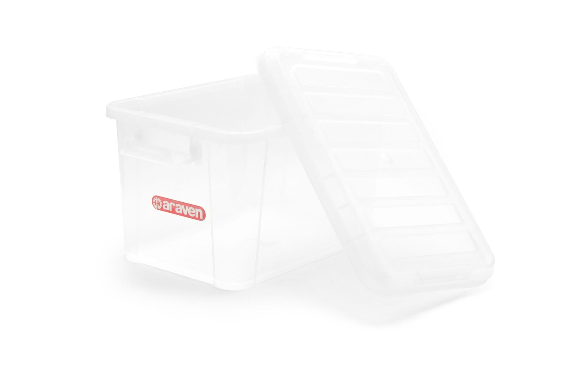 Araven Contenitore con Coperchio 14L - 38 x 26.5 x 23 cm