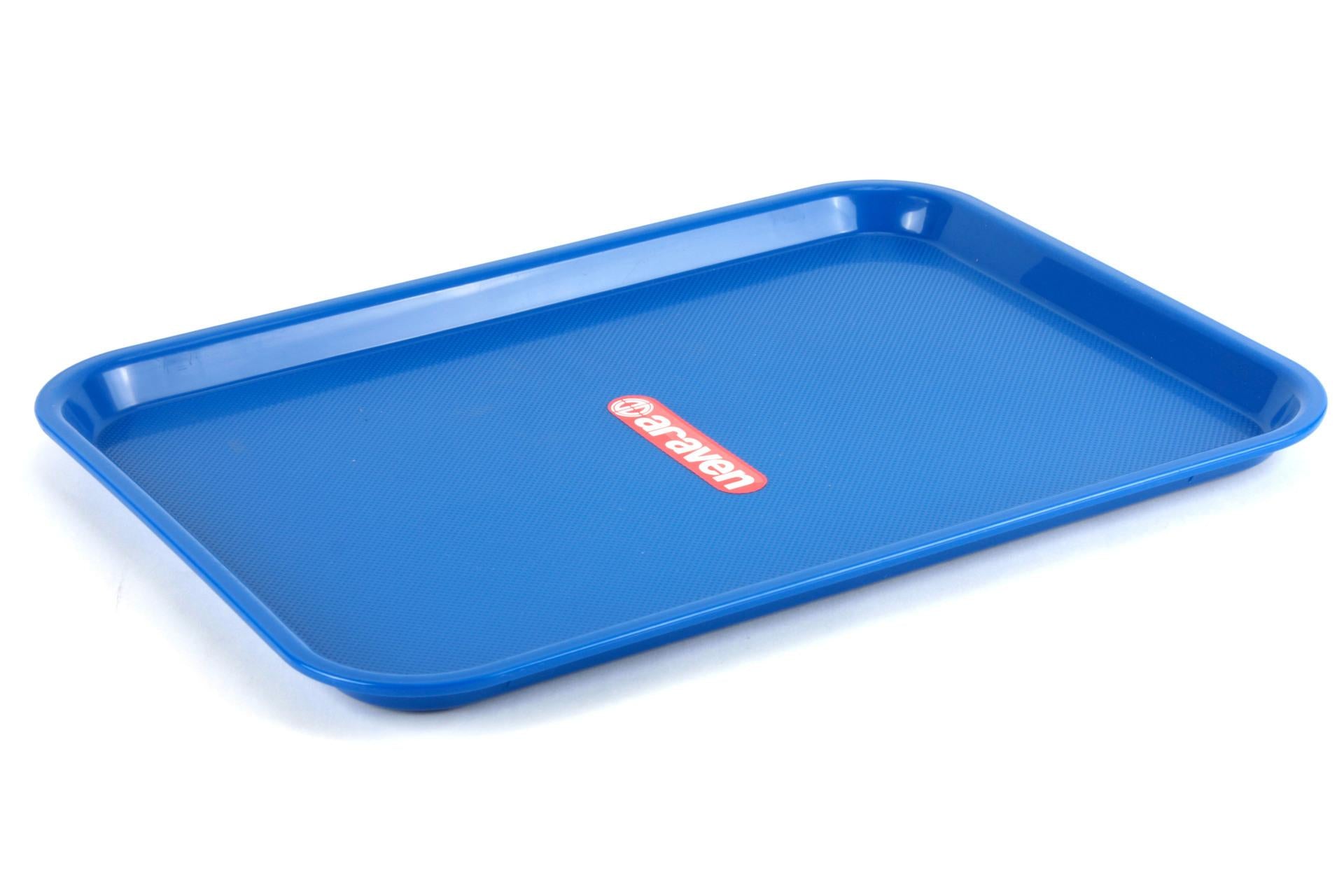 Araven Vassoio Fast Food 41x30 cm In Polipropilene Blu - Vassoio da Portata Robust