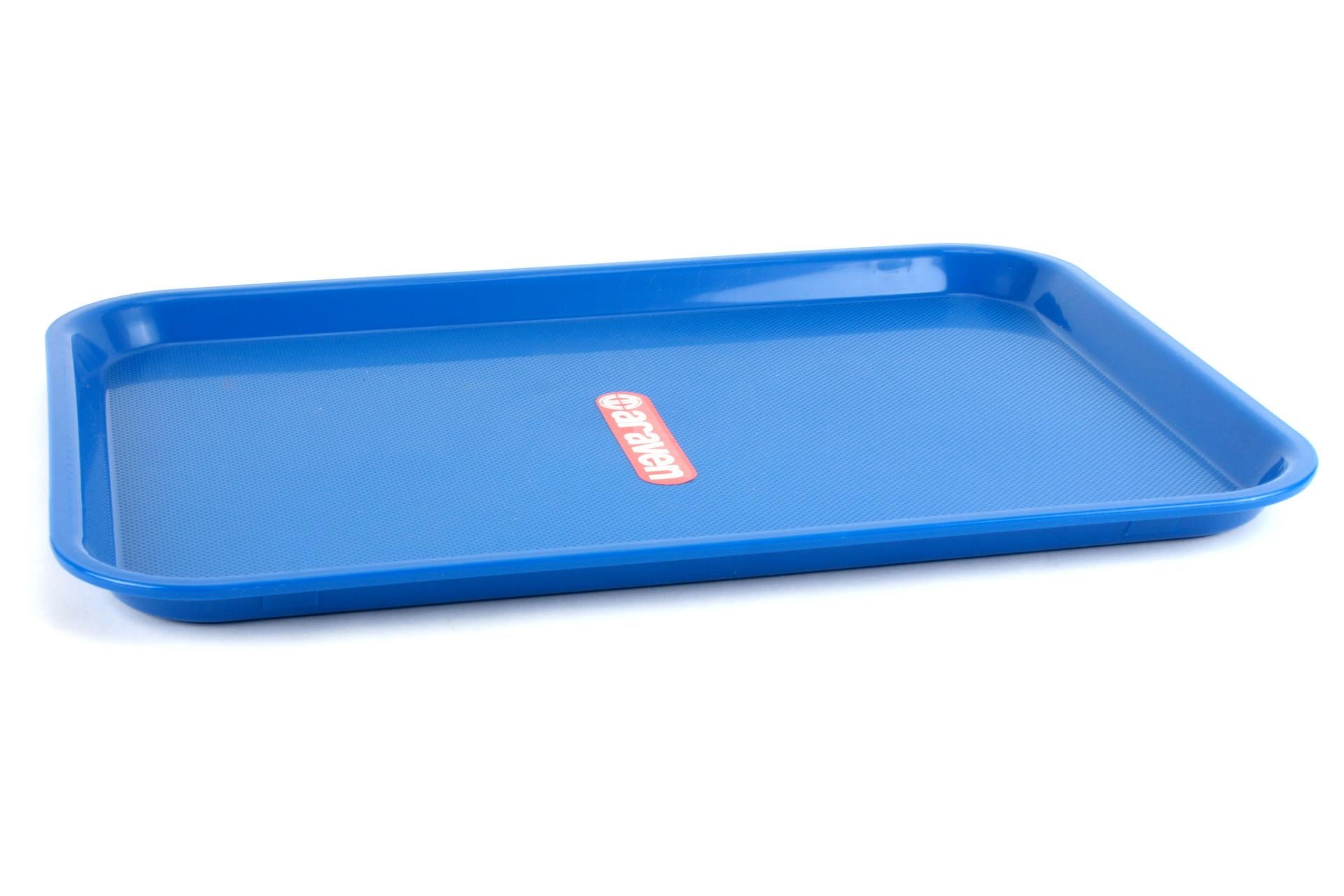 Araven Vassoio Fast Food 41x30 cm In Polipropilene Blu - Vassoio da Portata Robust 3