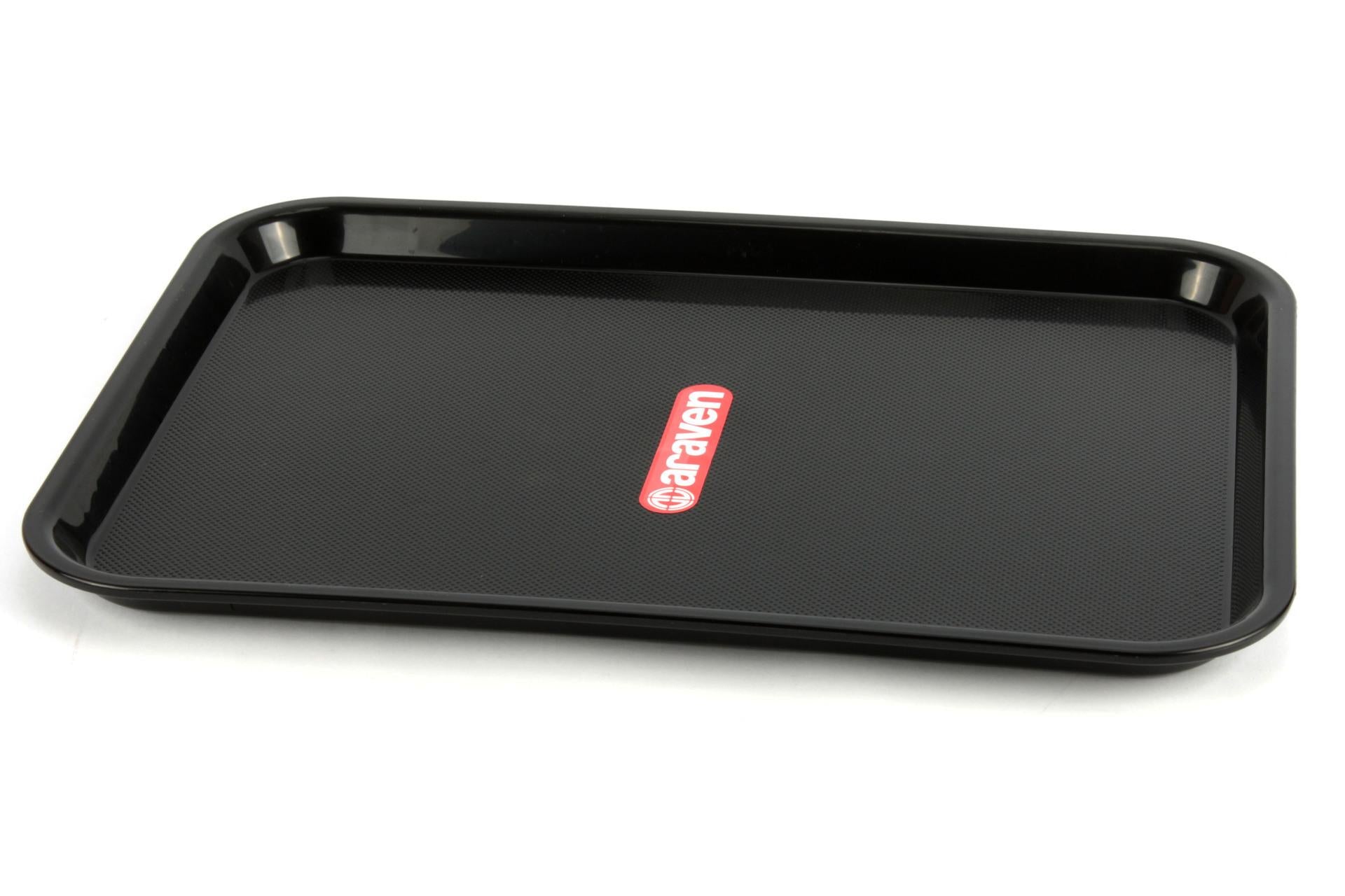 Araven Vassoio Fast Food 41x30 cm Nero - In Polipropilene Resistente Con Superficie Antiscivolo