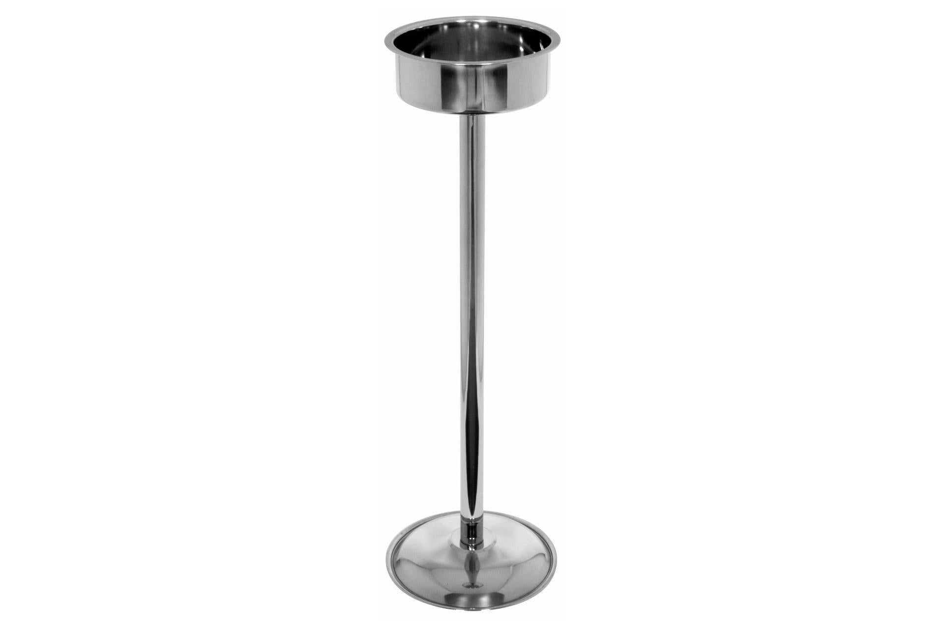 Ilsa Colonna Portasecchiello In Acciaio Inox Lucido H.75 cm - Ø20.5 cm