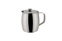 Ilsa Caffettiera Inox 3 Tazze - Acciaio Inossidabile Con Manico Ergonomico Rosso