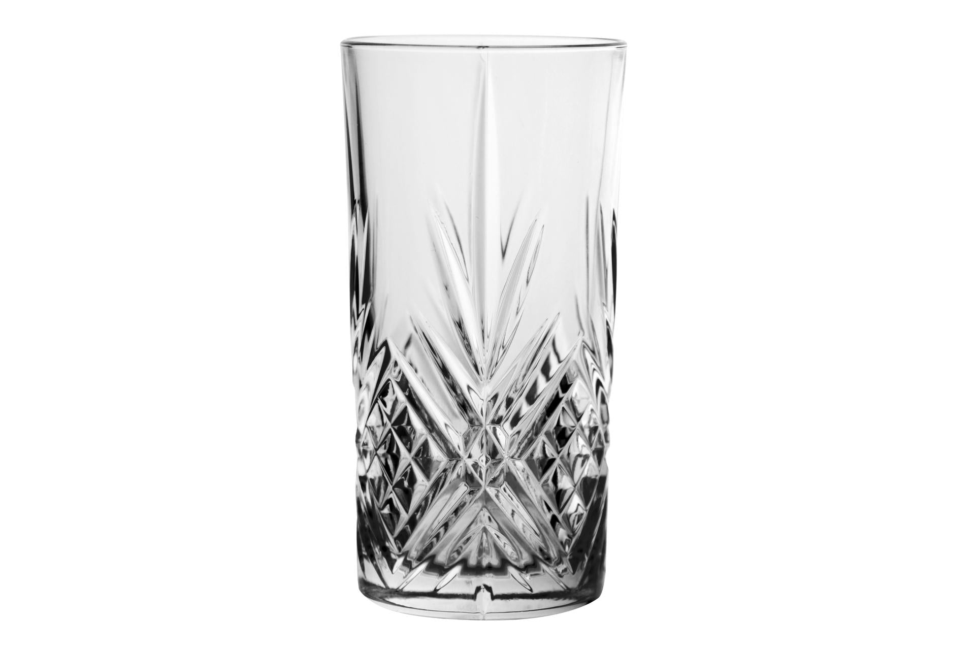 Arcoroc Broadway Set 6 Bicchieri Bibita 38 cl - H.145 mm Ø75 mm In Vetro Decorato - Set 6 Pz 2