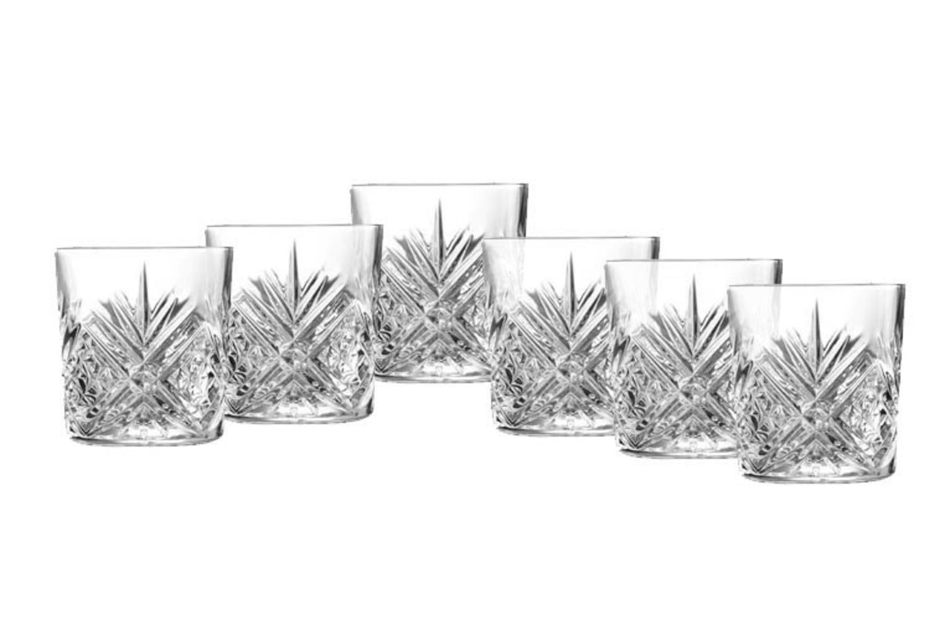Arcoroc Broadway Set 6 Bicchieri Acqua 30 cl - H 91 mm Ø 85 mm In Vetro Con Effetto Cristallo - Set 6 Pz 1