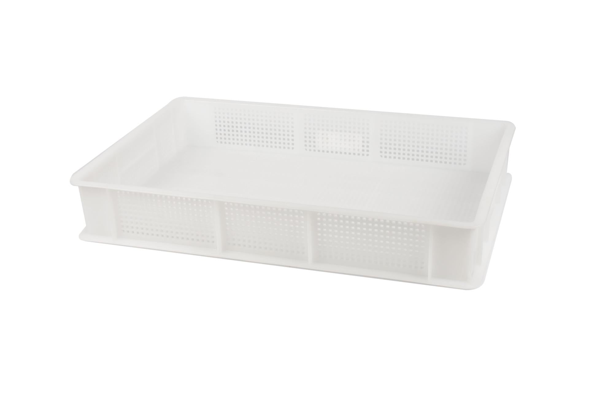Giganplast Cassetta Plastica Service Forata Sovrapponibile 60x40xH10 cm - 20 Litri