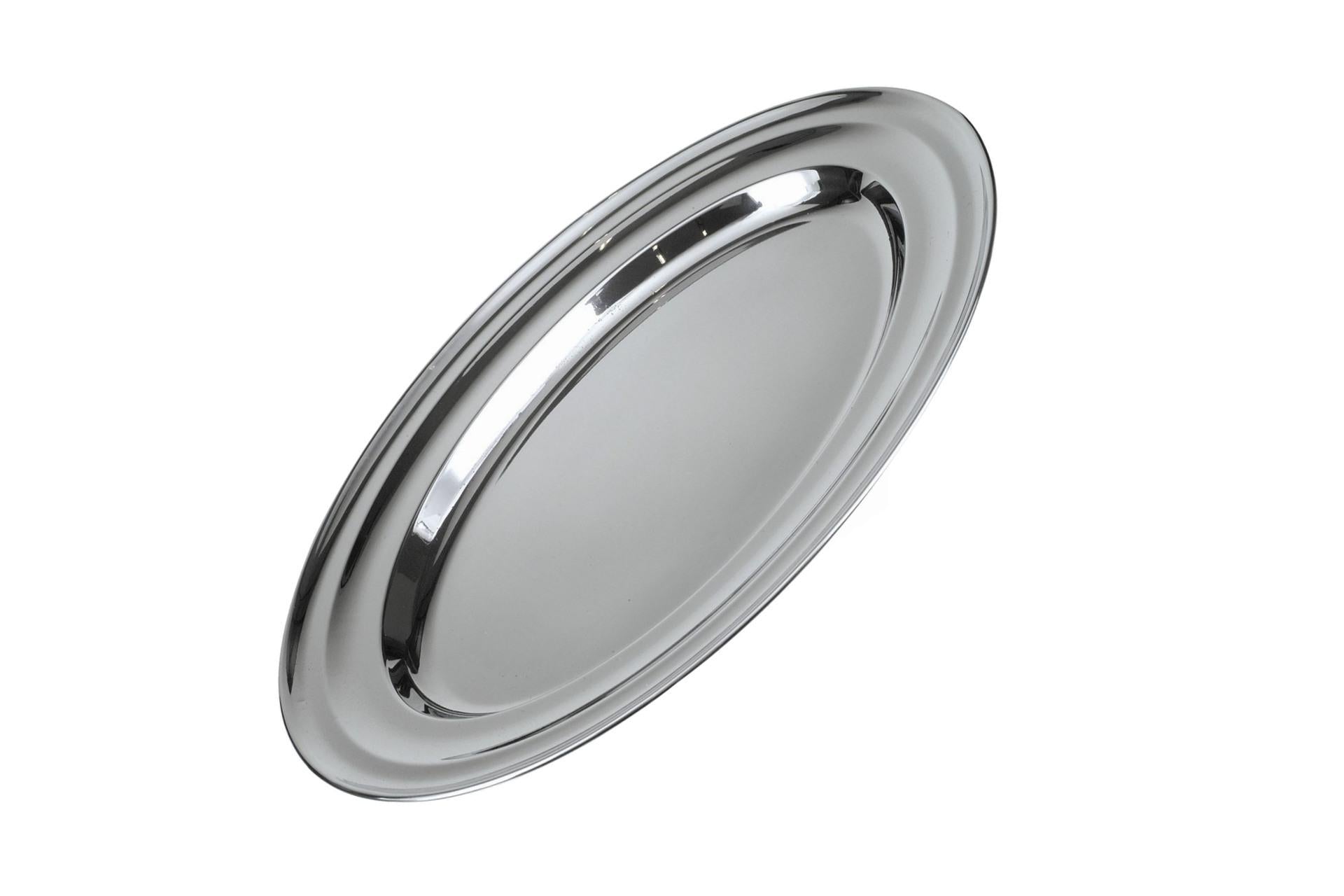 Ilsa Vassoio Ovale da Portata 25 cm In Acciaio Inox