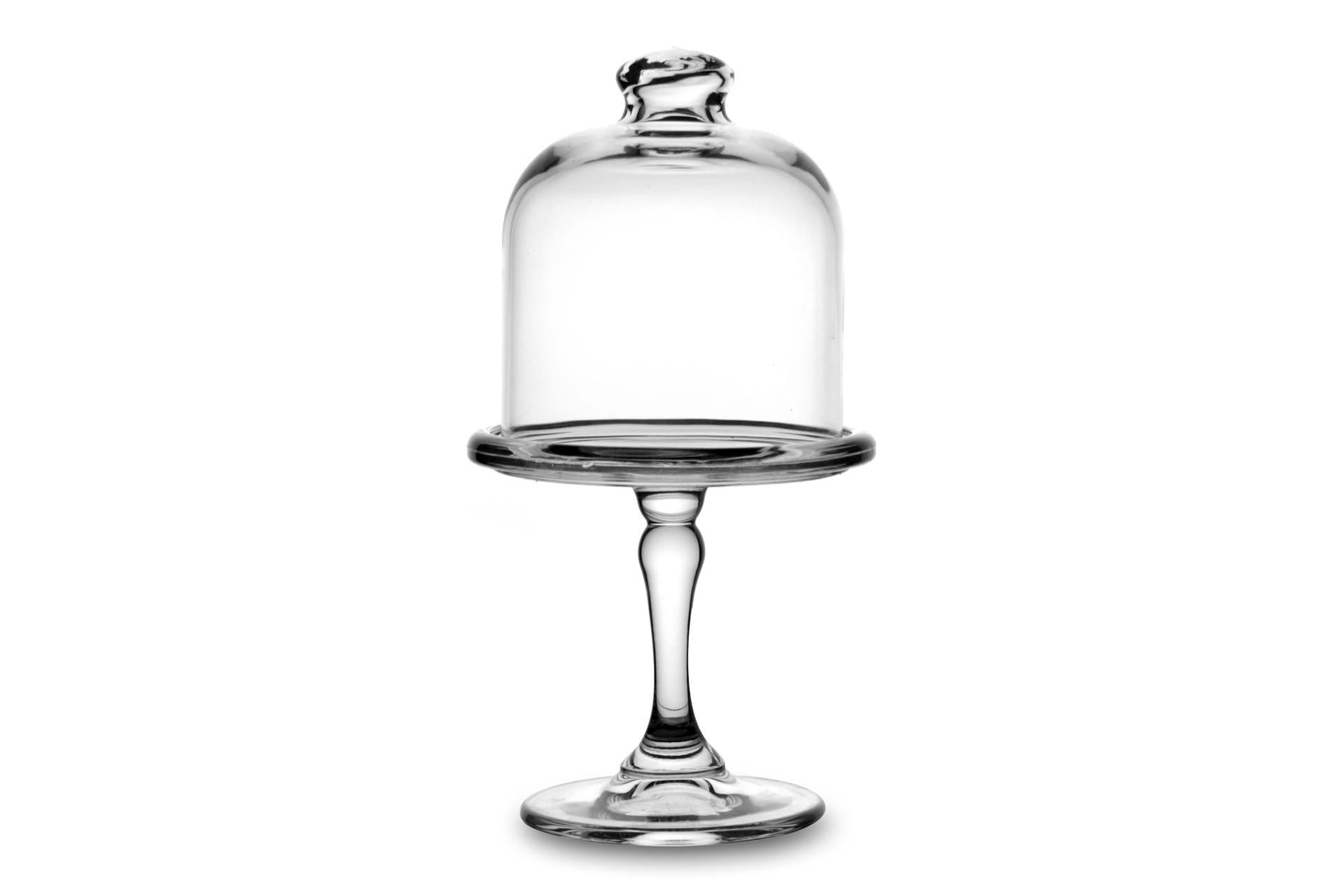 Pasabahce Patisserie Mini Alzata Con Campana H.198 mm Ø75 mm In Vetro Per Piccola Pasticceria