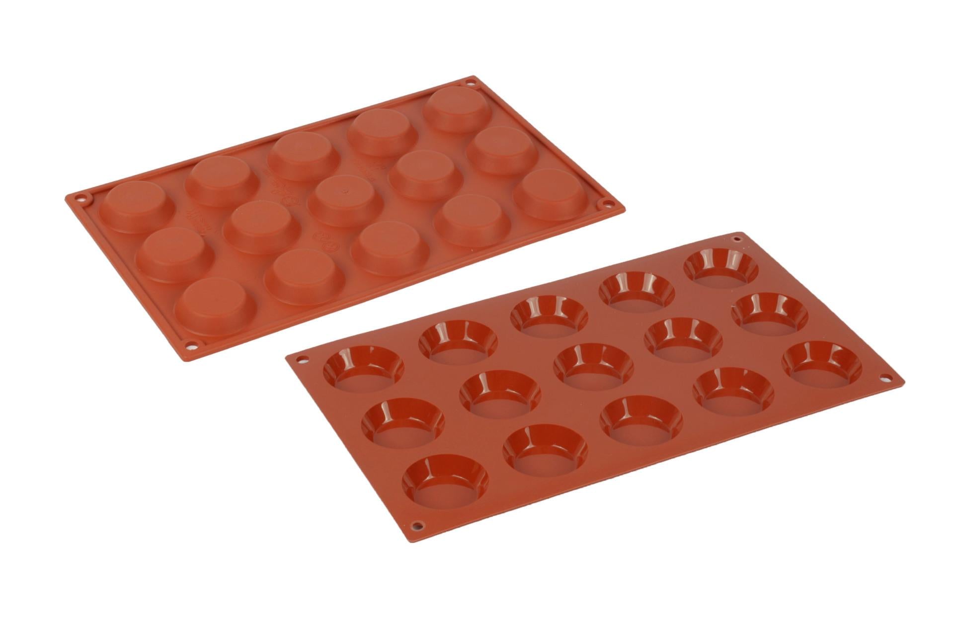 Silikomart Stampo 15 Mini Tartellette Ø45 mm H.10 mm
