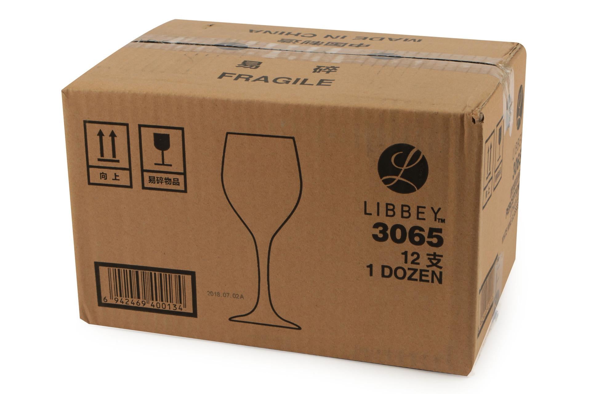 Libbey Glass Perception Set 12 Calici Vino 23.7 cl - Vetro Resistente per Ristorazione Professionale - Set 12 Pz 5