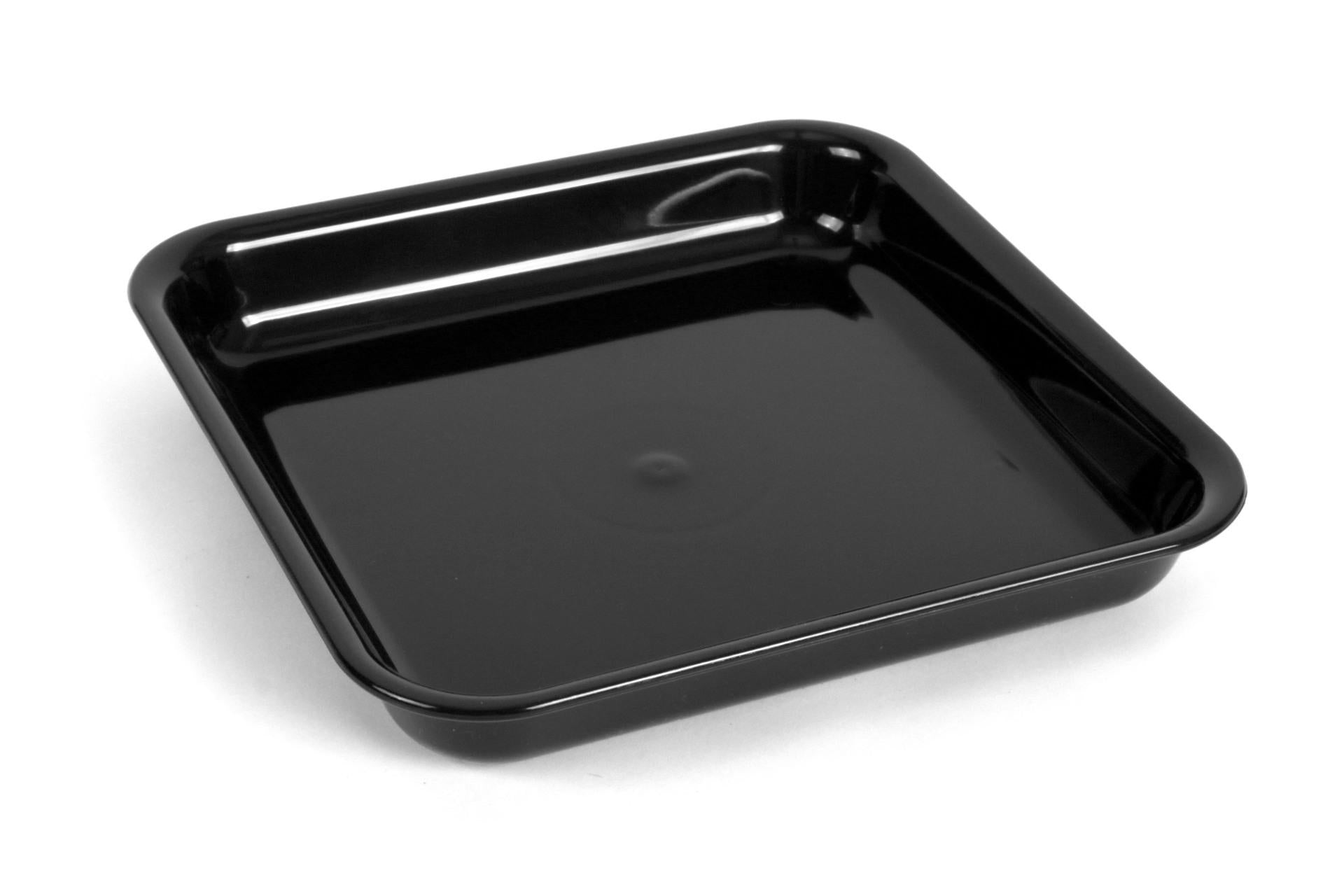Mobil Plastic Vassoio Antiassorbente In PMMA 22 x 22 x 3.5 cm Nero
