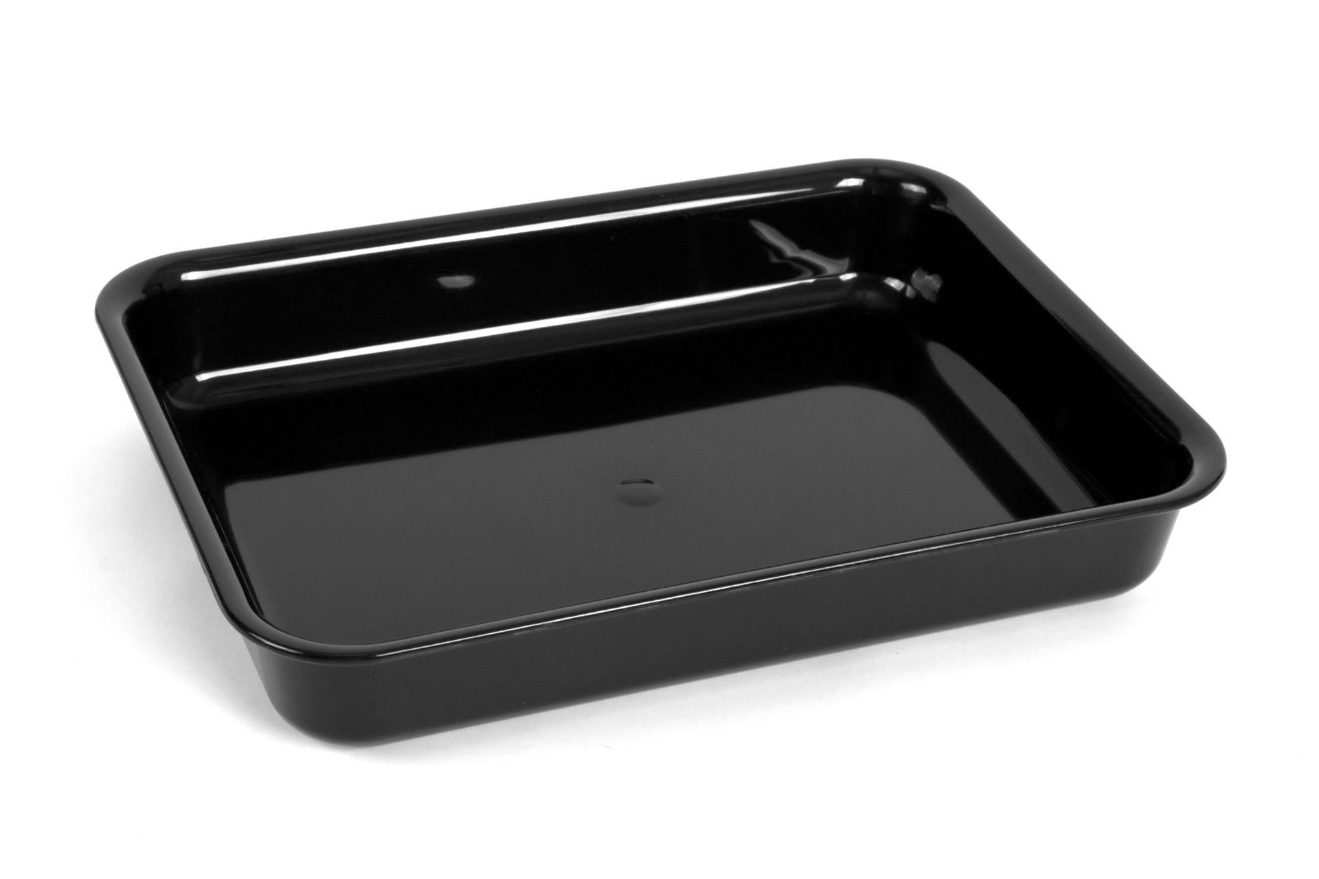 Mobil Plastic Vassoio Antiassorbente In PMMA H.5 cm - 22 x 29.5 cm Nero