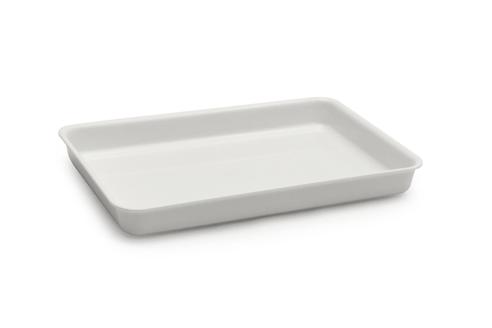 Mobil Plastic Vassoio Antiassorbente In PMMA 29x44x5 cm Bianco - Per Presentazione Alimenti