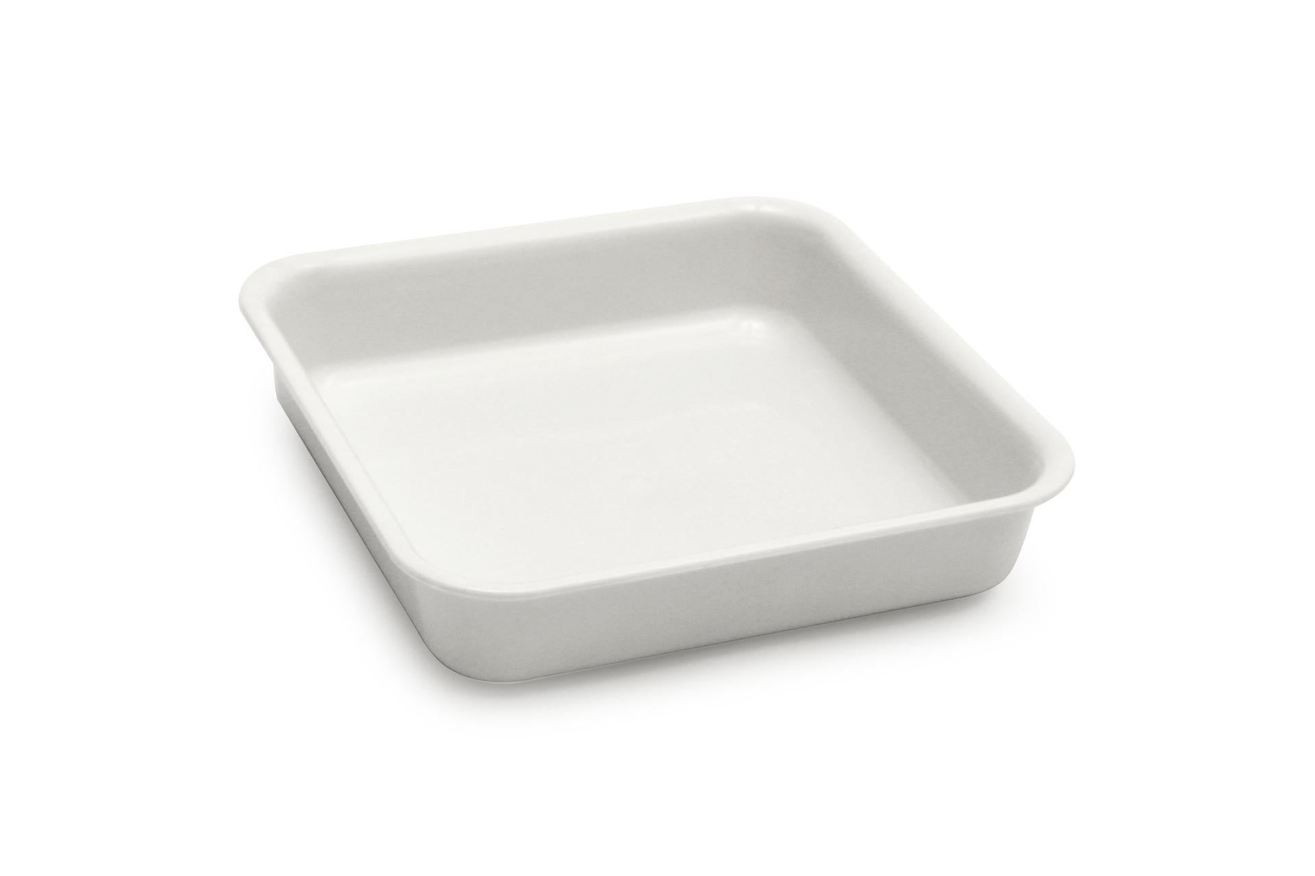 Mobil Plastic Vassoio Antiassorbente In PMMA 22 x 22 x 5 cm Bianco