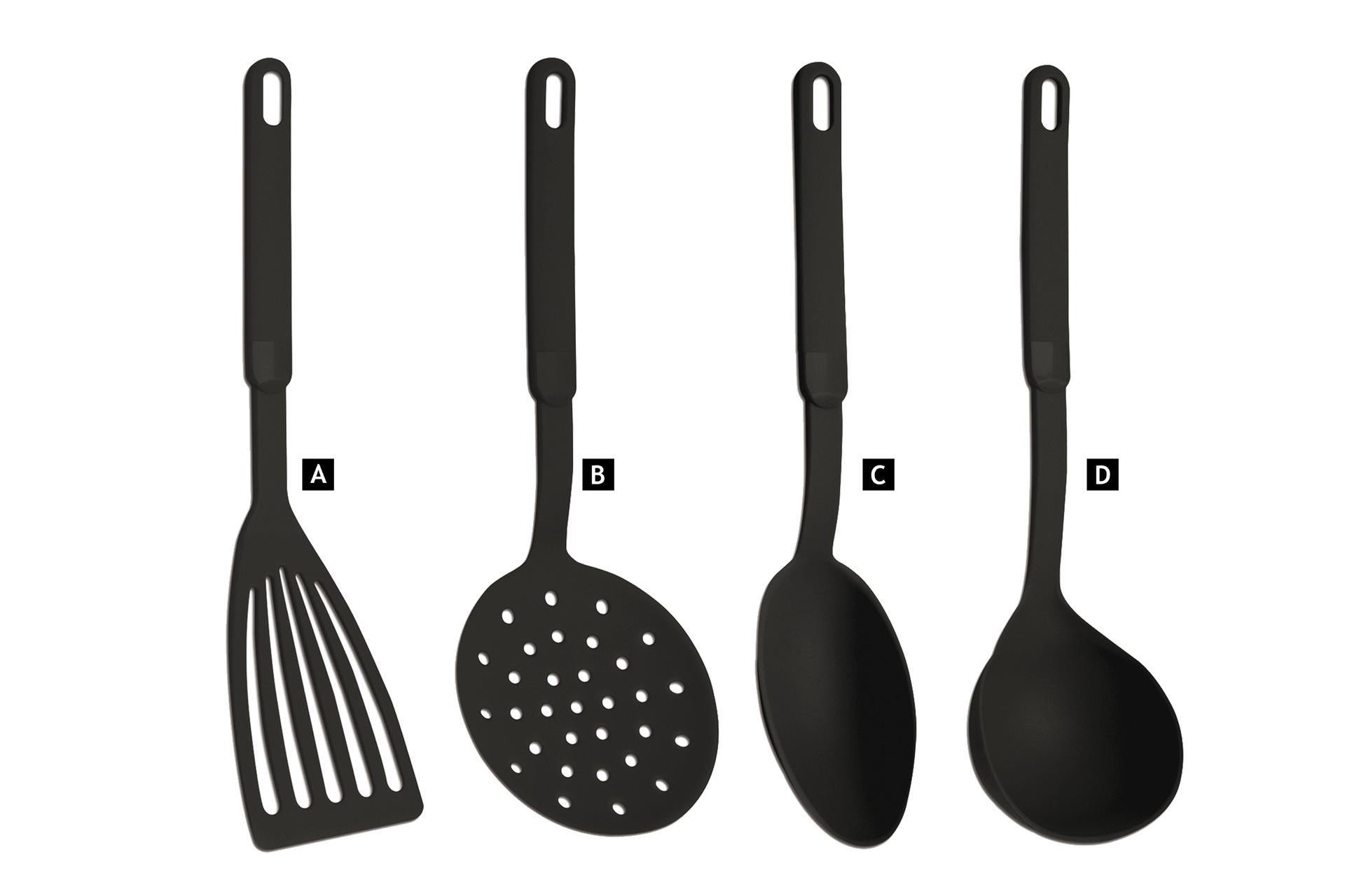 Ghidini Cipriano Daily Mestolo In Nylon Nero 4