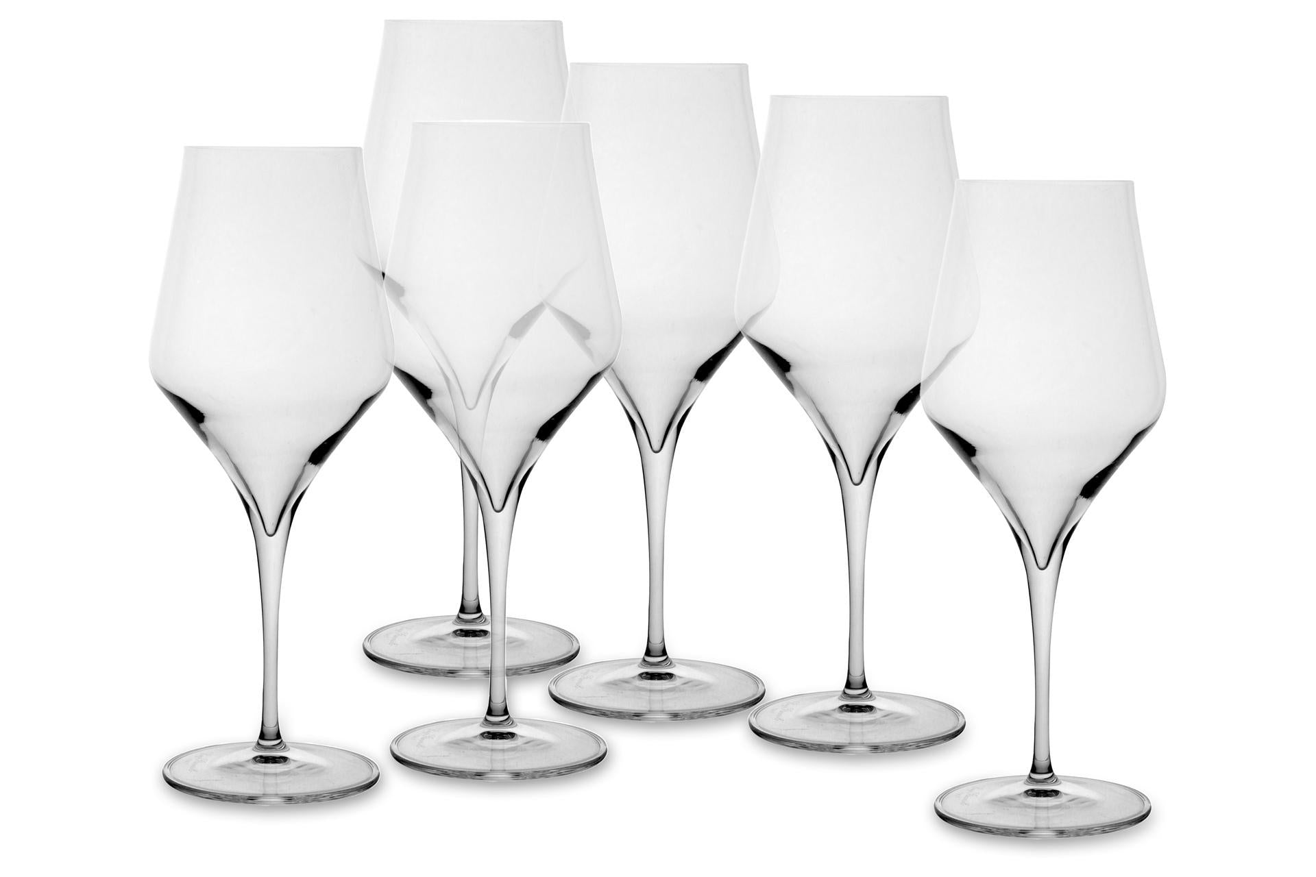 Bormioli Luigi Supremo Set 6 Calici Bordeaux 55 cl - In Vetro Sonoro Superiore Soffiato a Macchina - Set 6 Pz 1