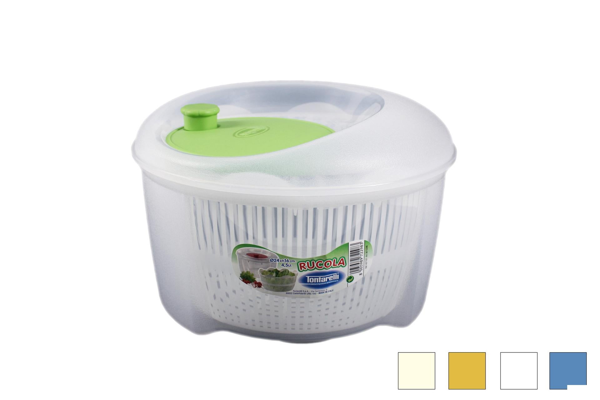 Tontarelli Scolainsalata Rucola Ø24 cm - 4.5 L