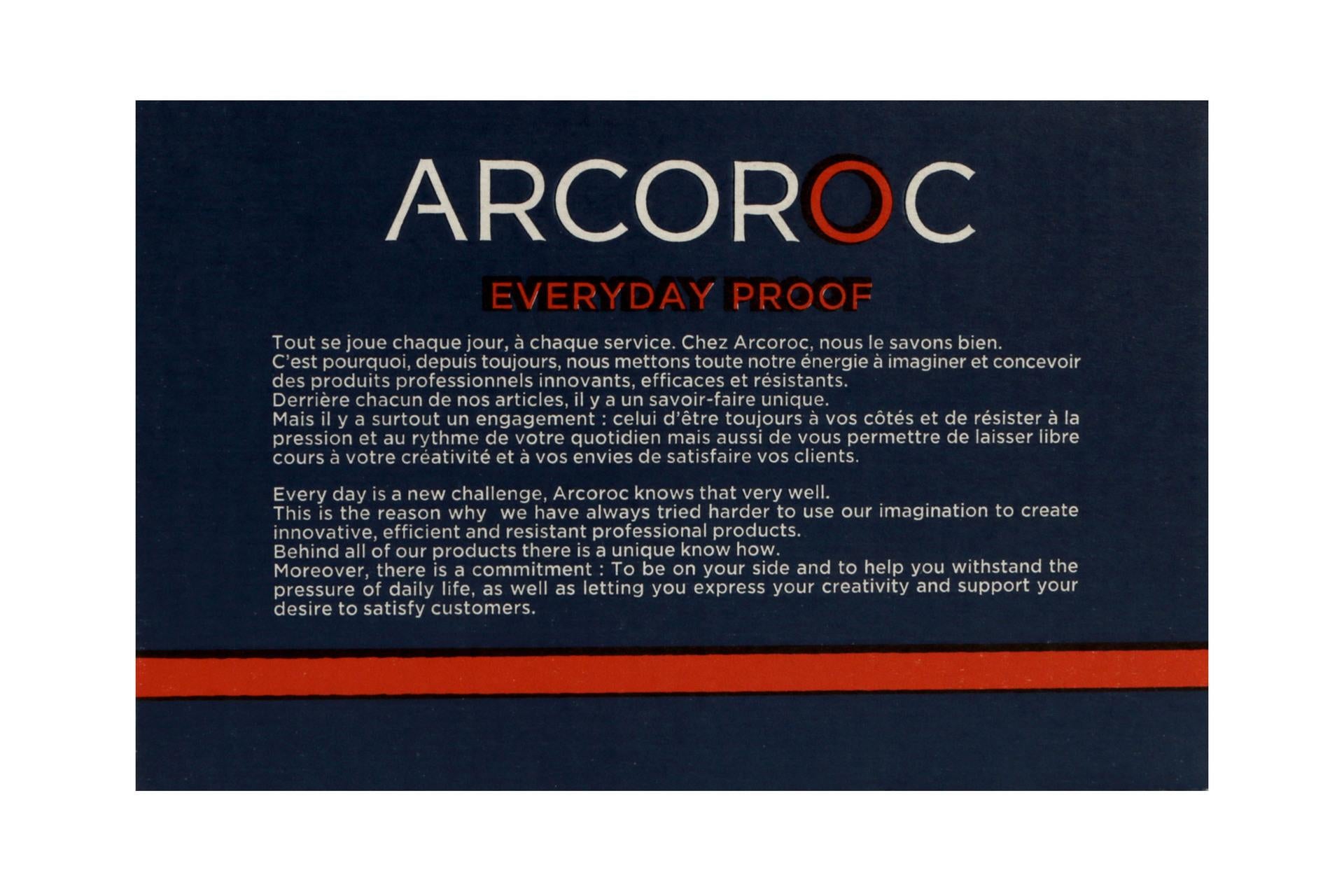 Arcoroc New York Set 6 Bicchieri Impilabili 25 cl - Bicchieri Temperati ad Alta Resistenza - Set 6 Pz 6