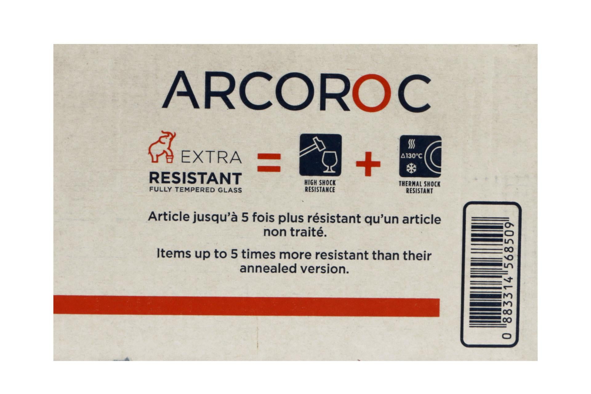 Arcoroc New York Set 6 Bicchieri Impilabili 25 cl - Bicchieri Temperati ad Alta Resistenza - Set 6 Pz 7