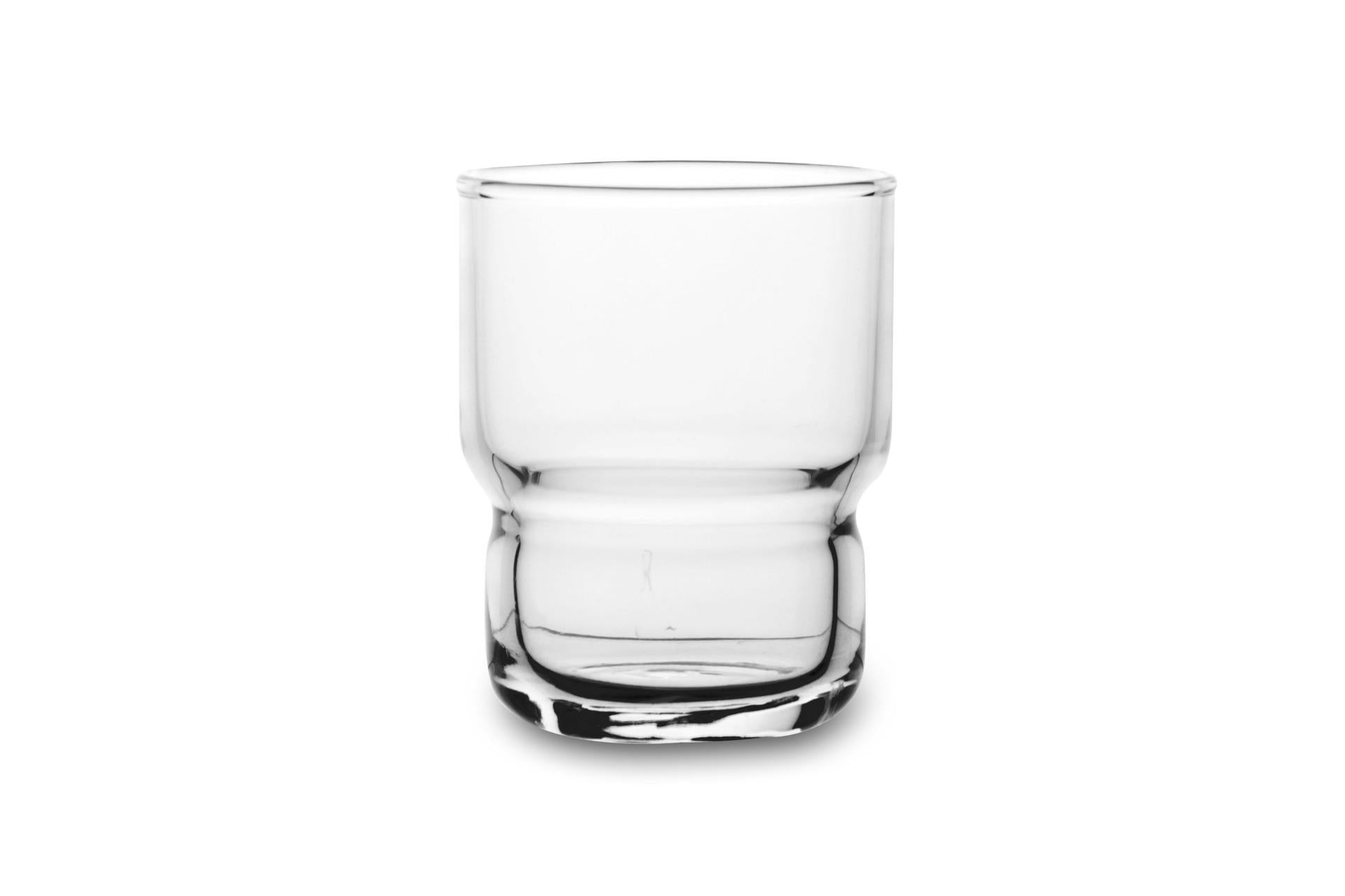 Arcoroc Log Set 6 Bicchieri Impilabili 16 cl - Bicchiere Temperato Alta Resistenza per Uso Professionale Intensivo - Set 6 Pz