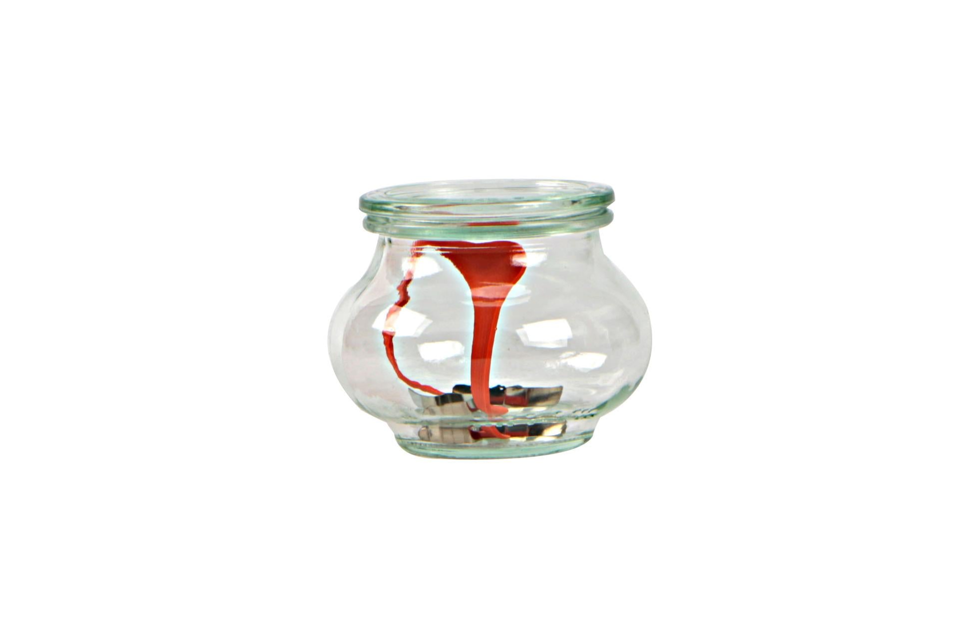 Weck R Deco Vasetto 220 ml Con Coperchio 60 mm - Contenitore di Design - Set 12 Pz