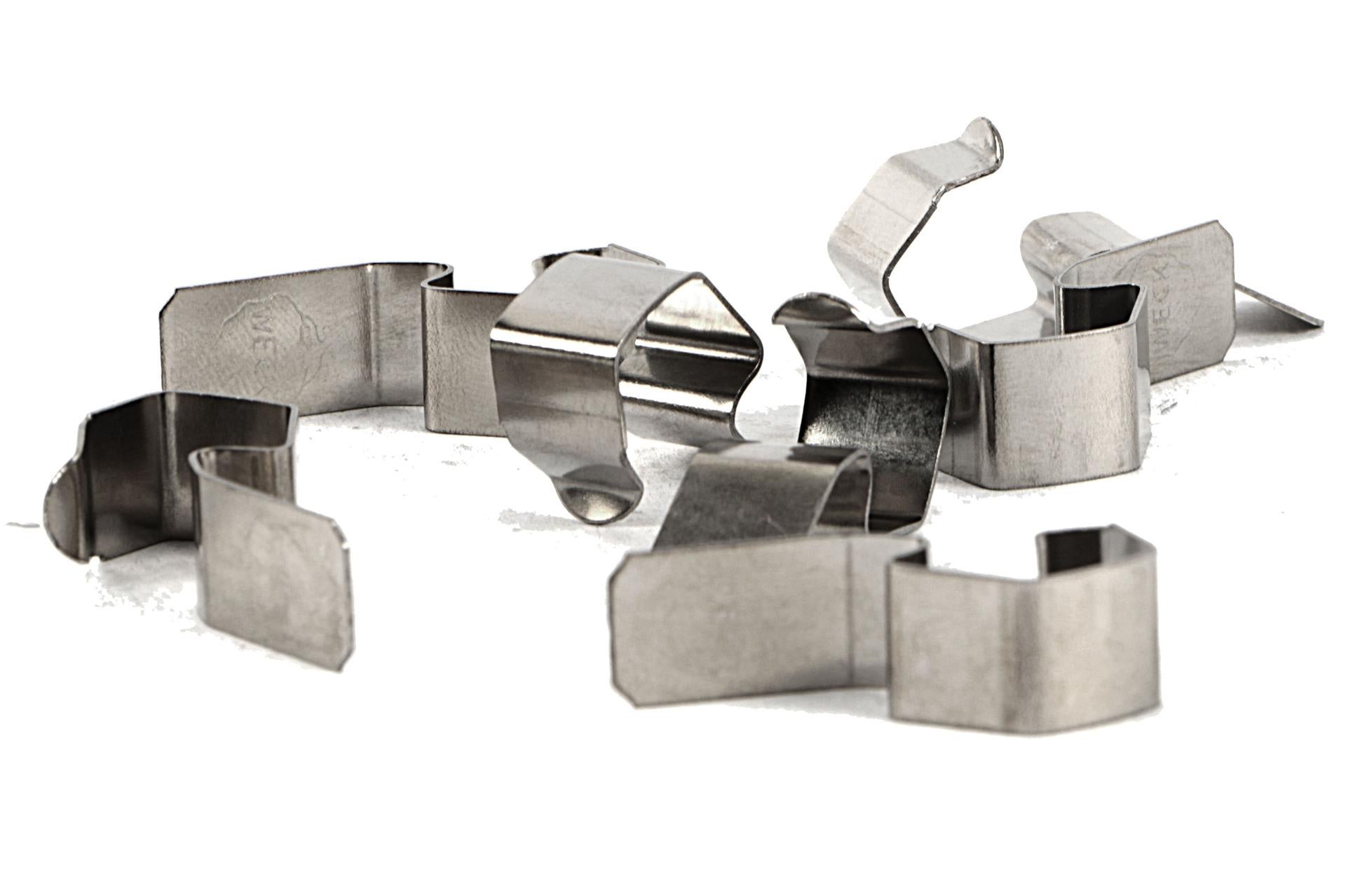 Weck Set di 8 Clips 06407 per Barattoli - Dosen-Zentrale Zuchner Gmbh