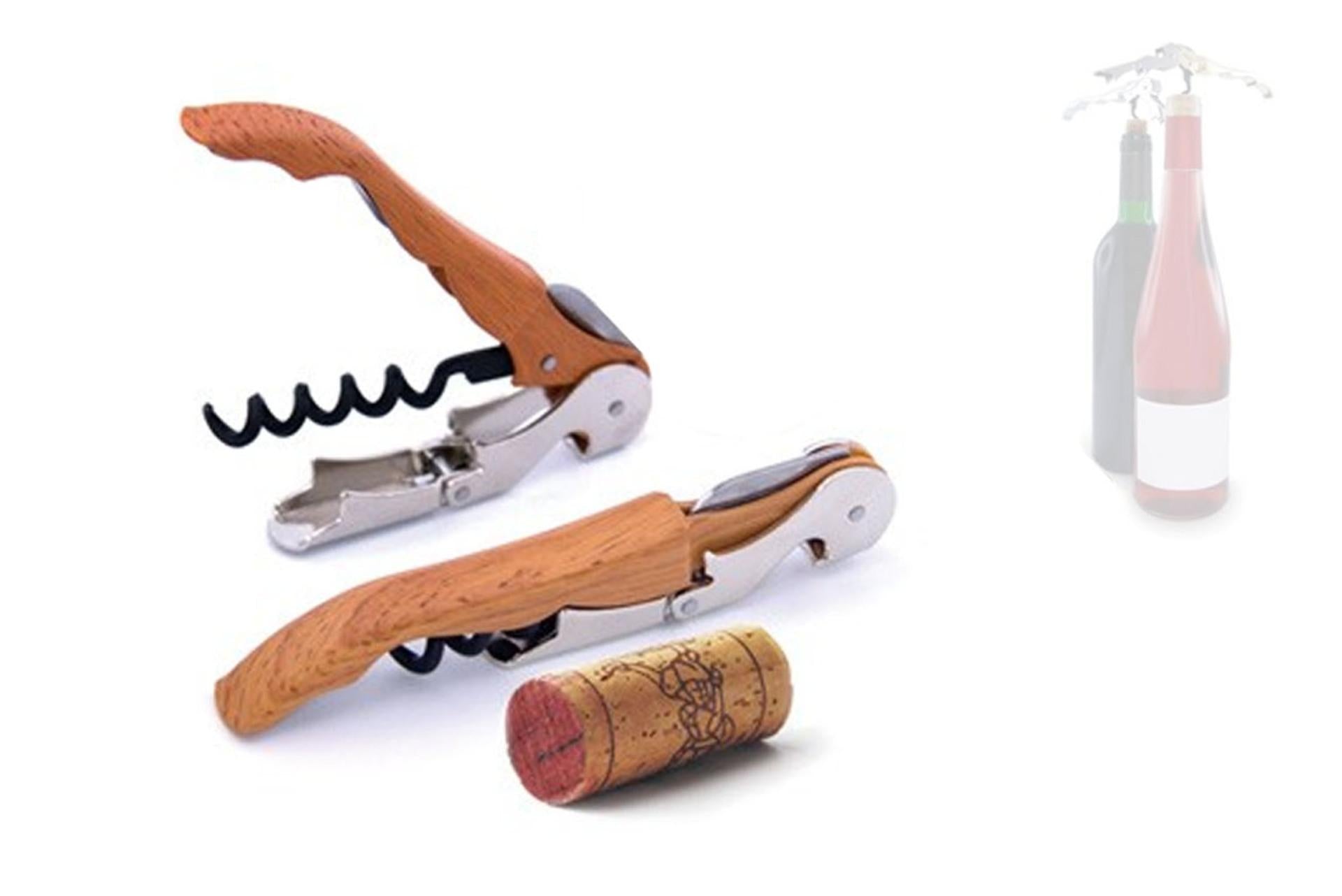 Pulltex Levacapsule Basic Wood - Cavatappi Professionale In Legno