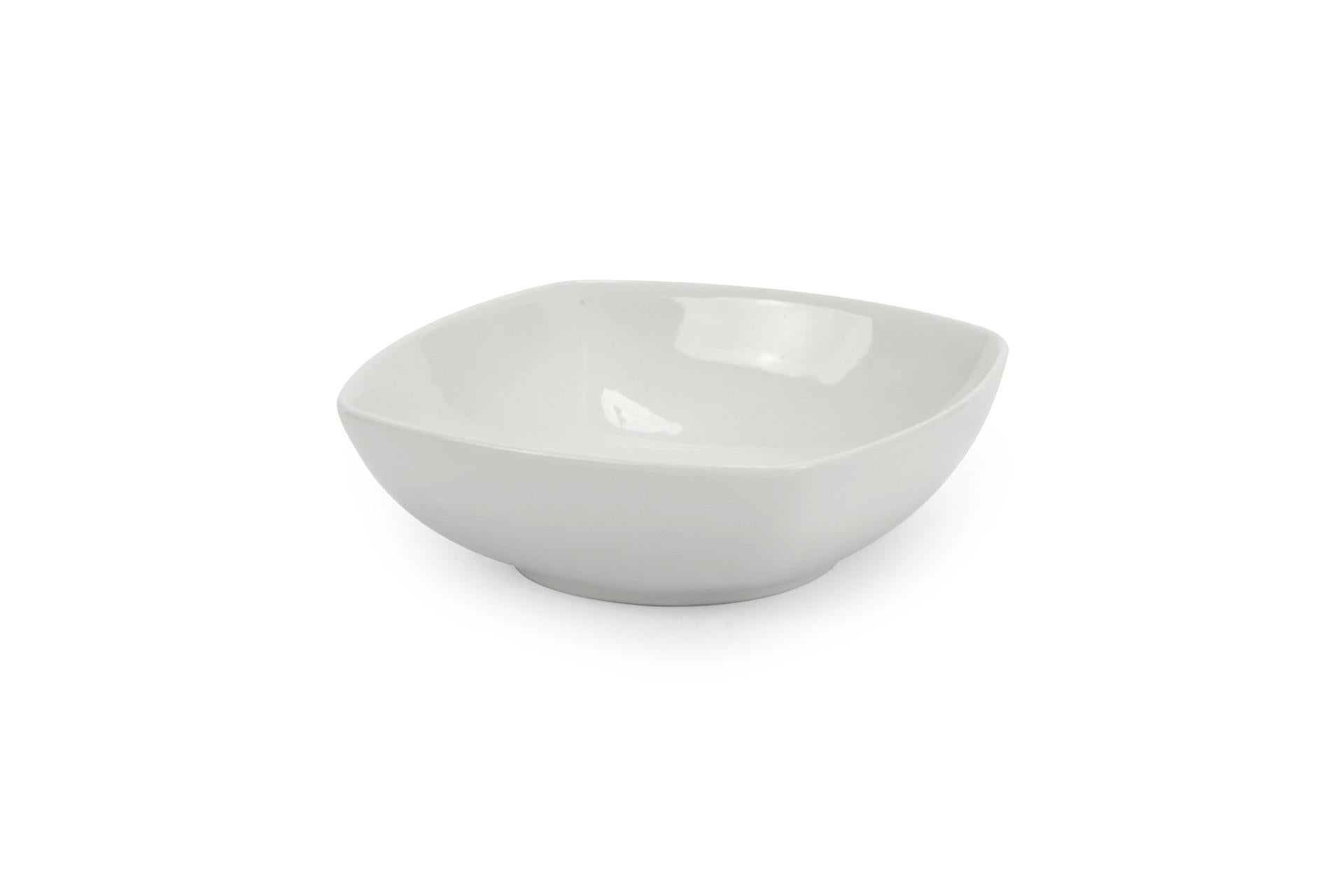 Saturnia Tokio Coppetta Quadra 8 cm In Porcellana da Tavola - Set 12 Pz