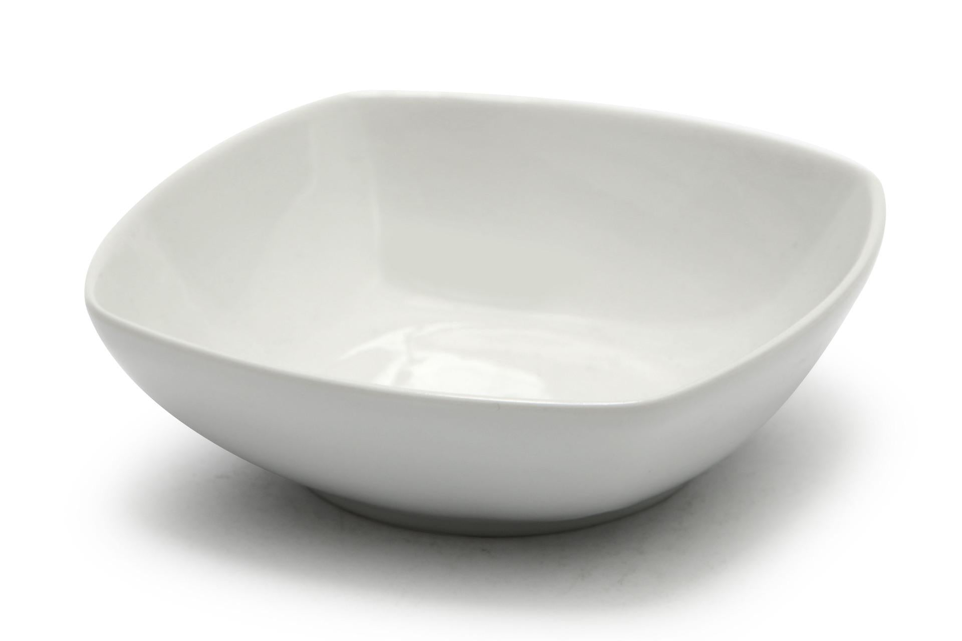 Saturnia Tokio Coppetta Quadra 14 cm In Porcellana da Tavola - Set 12 Pz