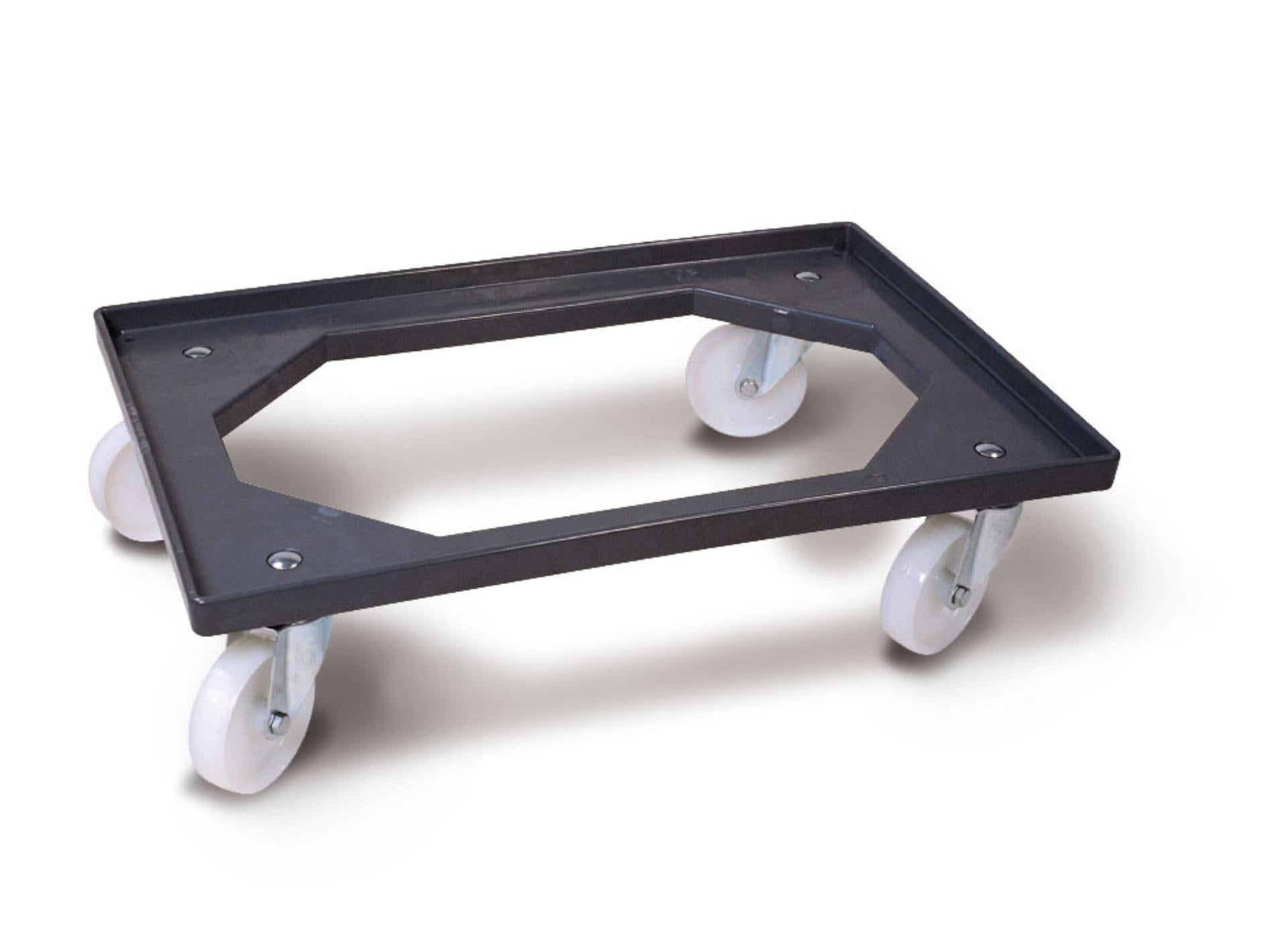 Giganplast Carrello Box Service 60x40 cm Grigio Con Ruote