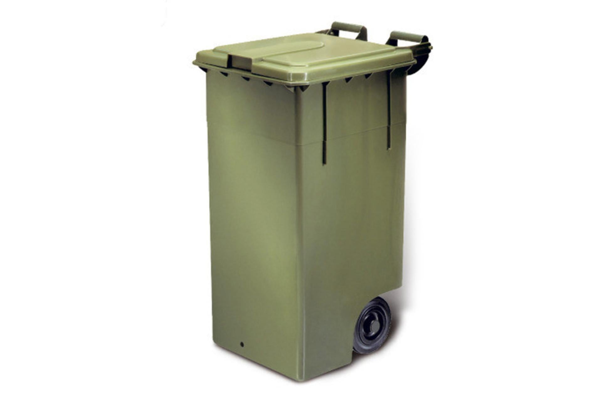 Giganplast Contenitore Max 100 Litri Verde Con Coperchio