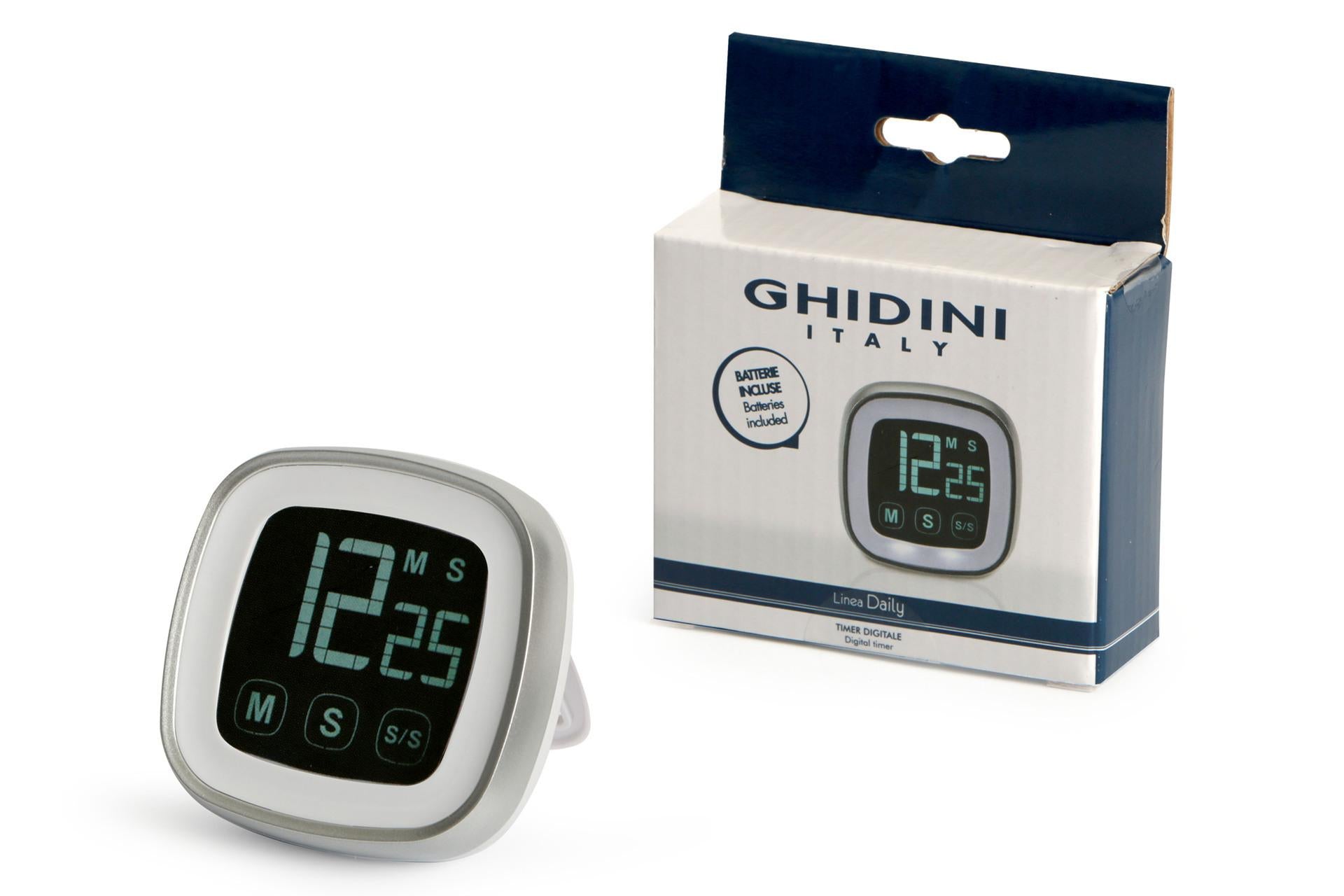 Ghidini Cipriano Daily Timer Digitale Bianco/Grigio 374